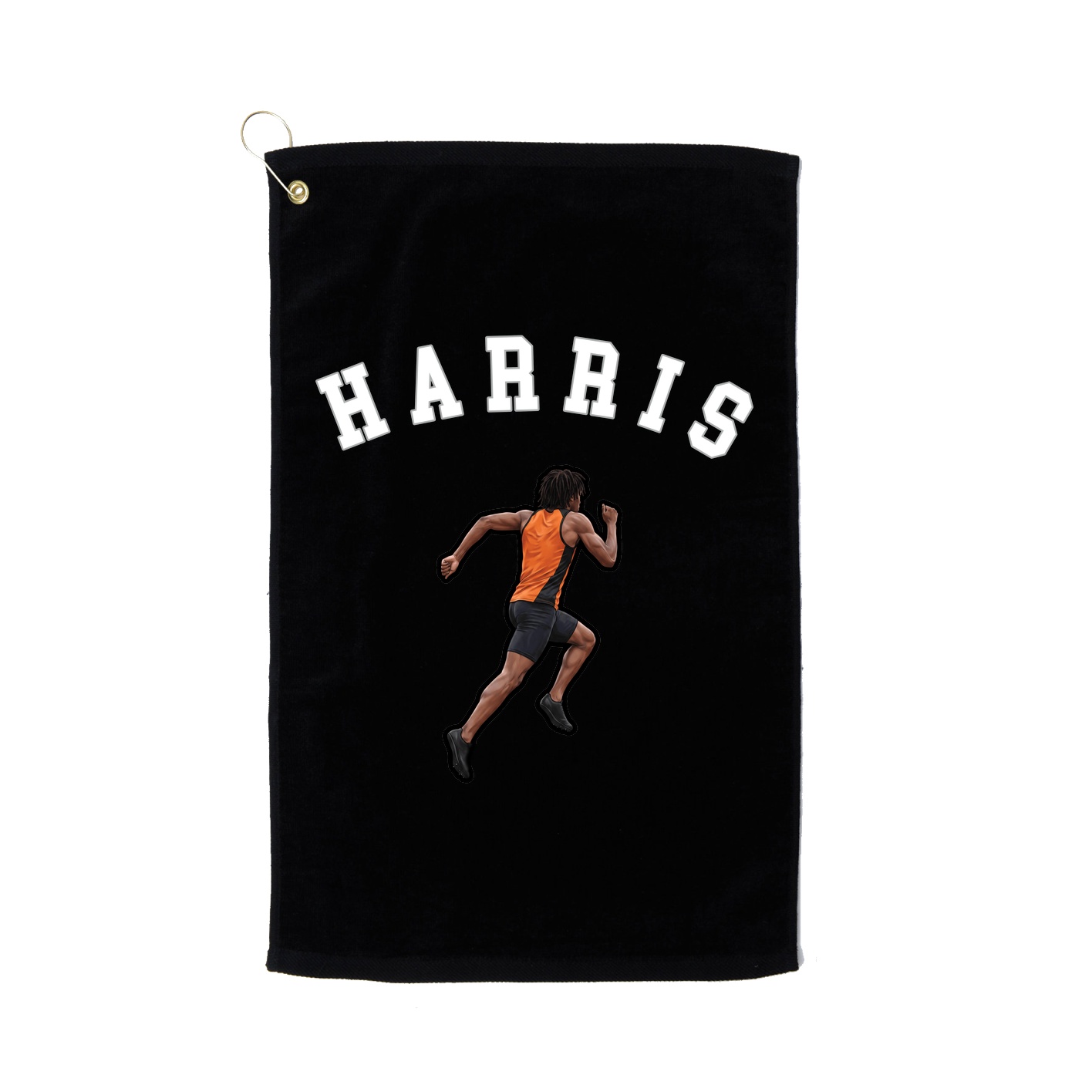 Golf Towel — Shirsey Arch in Black
