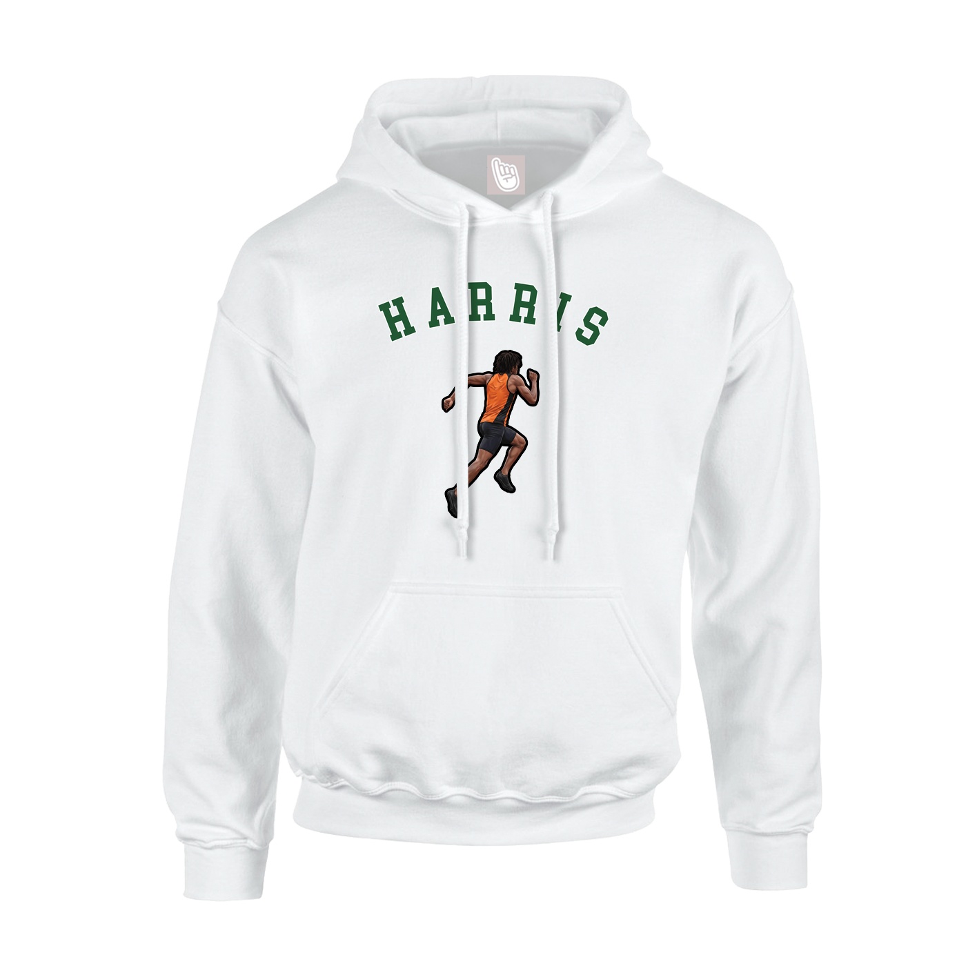 Hoodie — Shirsey Arch in White