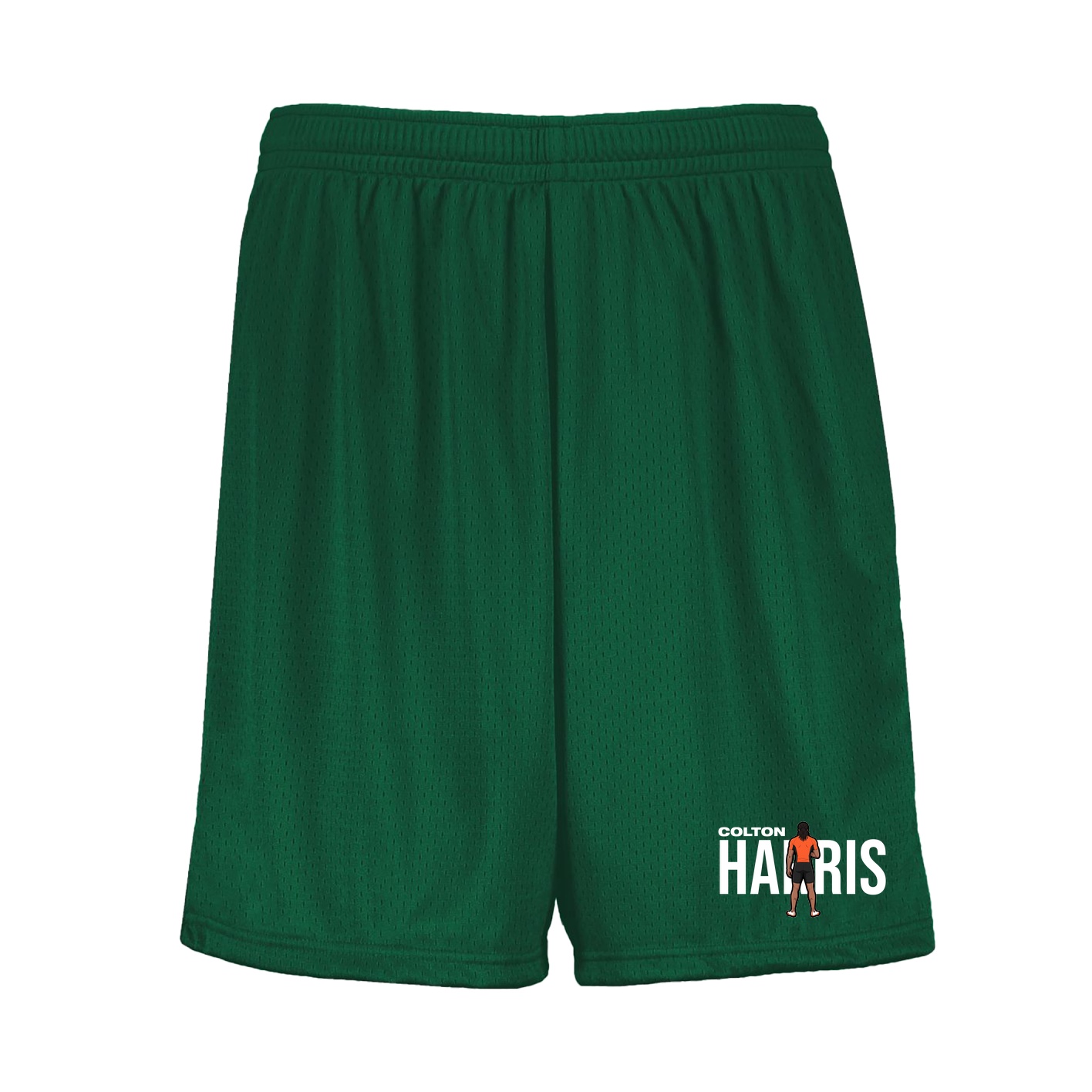 Shorts — Player Name in Green