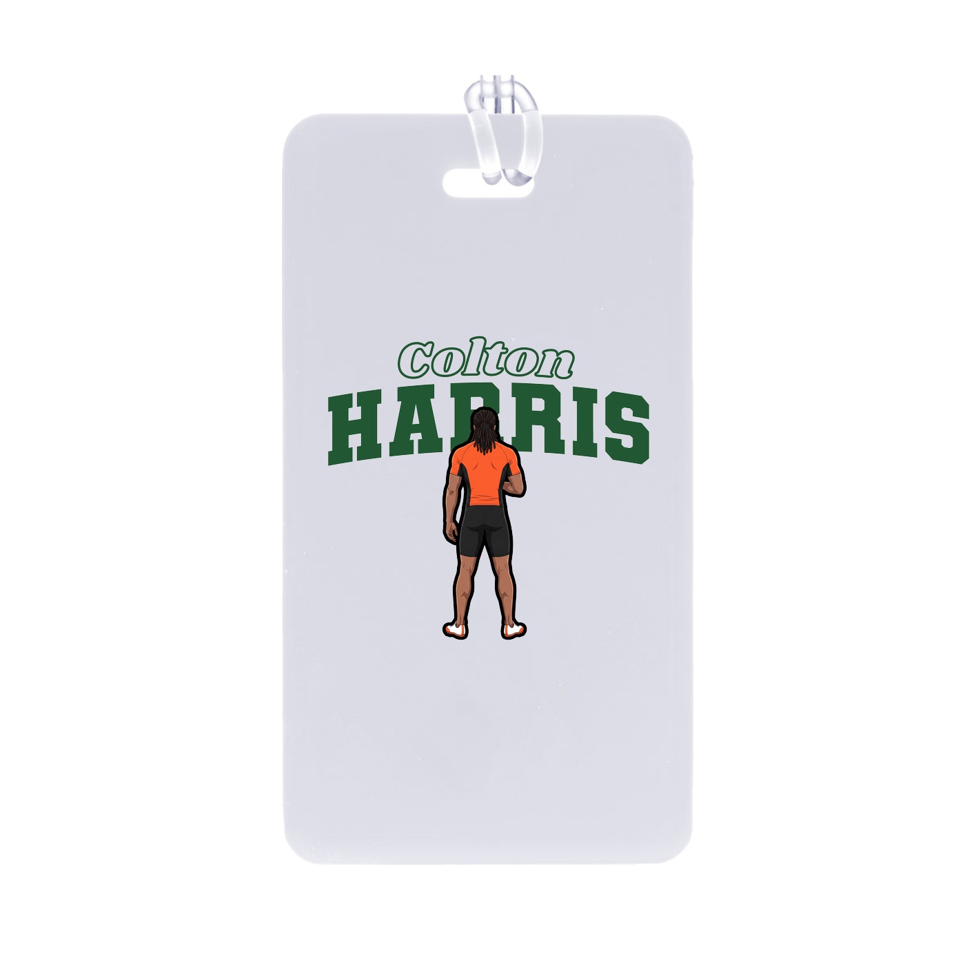 Bag Tag — Name Arch in Classic