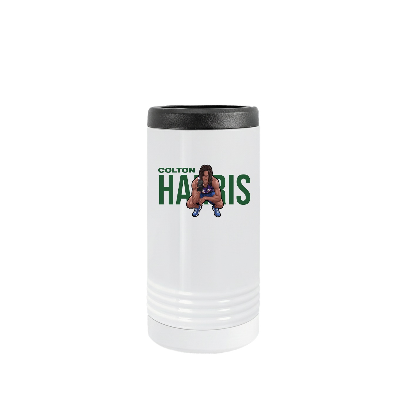 Slim Beverage Holder — Player Name in White