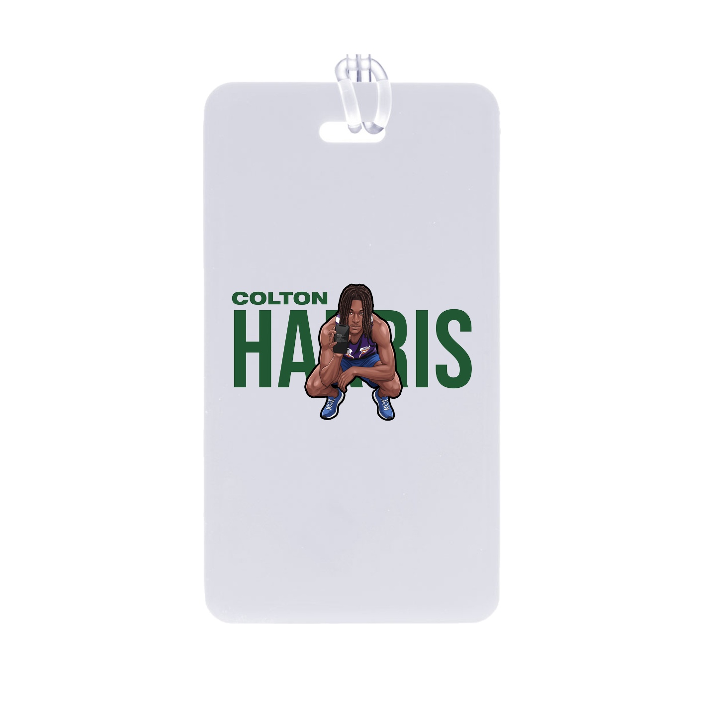 Bag Tag — Player Name in Classic