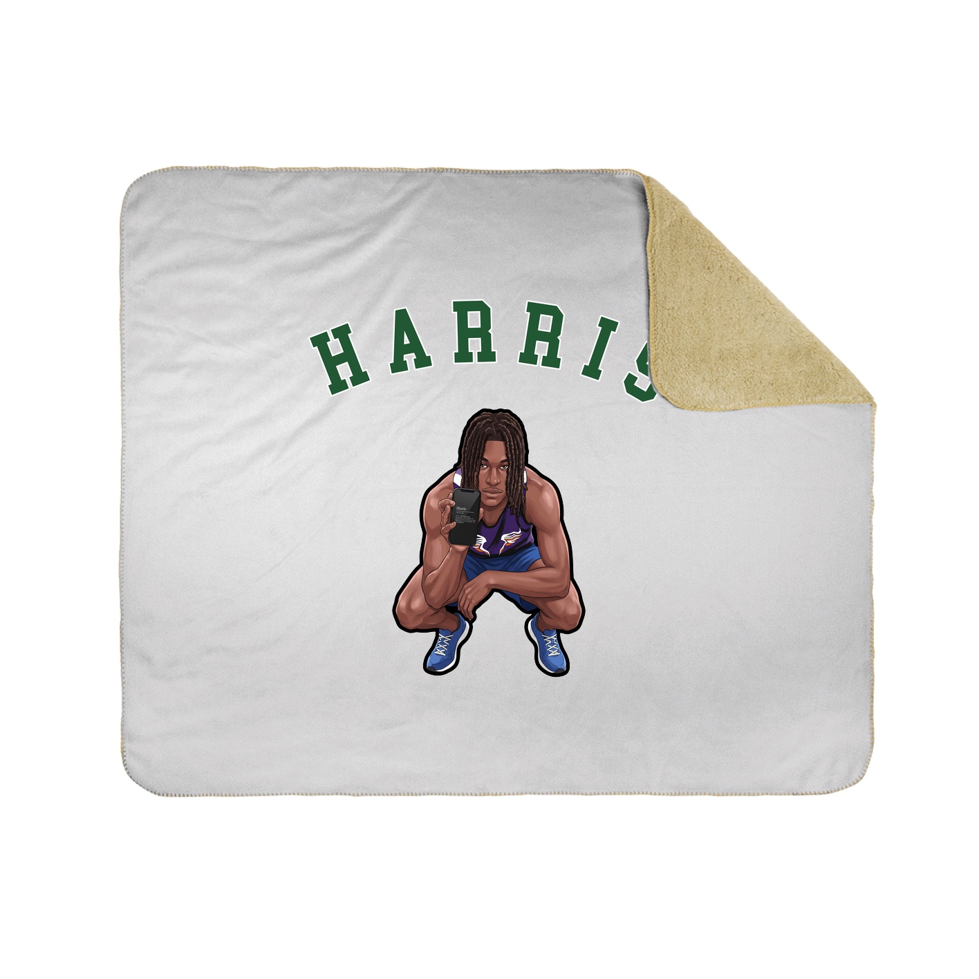 Throw Blanket — Shirsey Arch in White