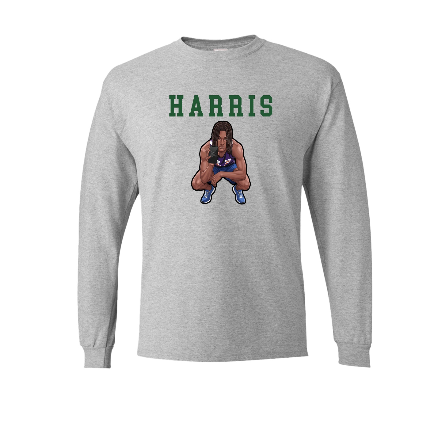 Long Sleeve Tee — Shirsey in Grey