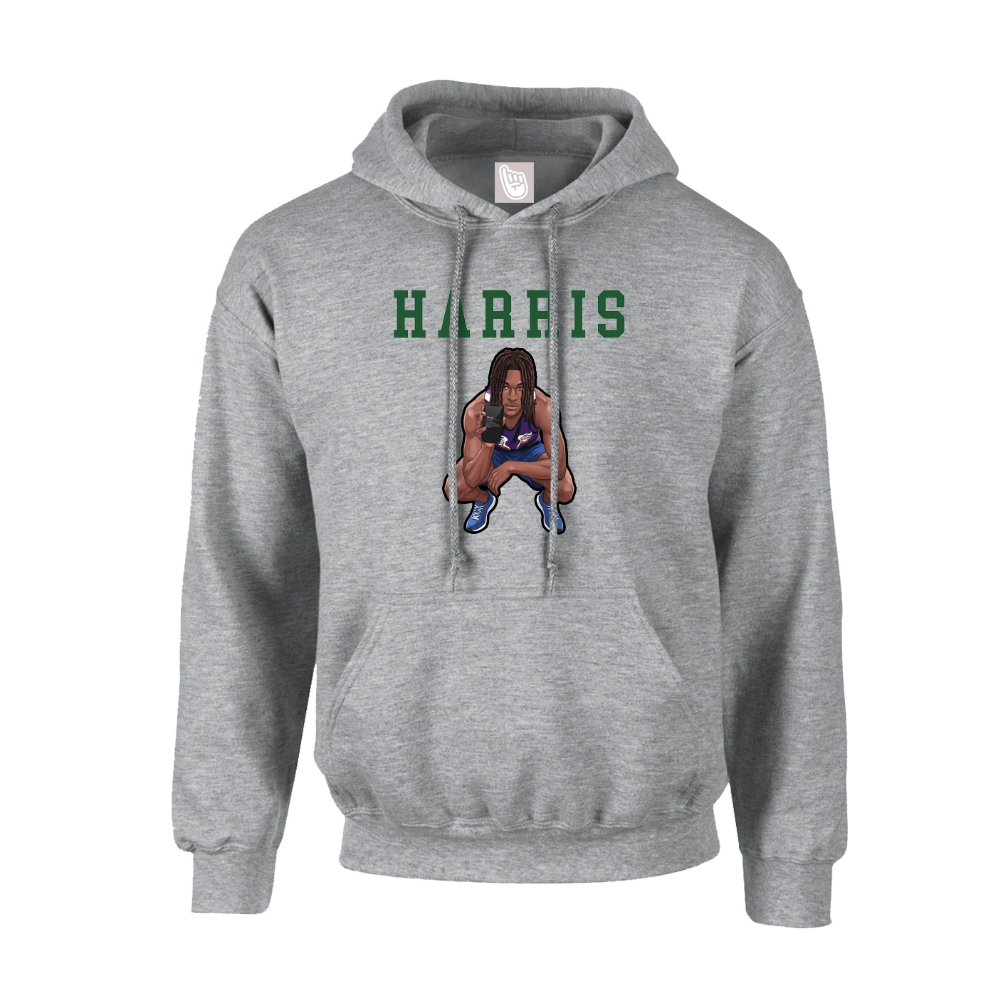 Youth Hoodie — Shirsey in Grey
