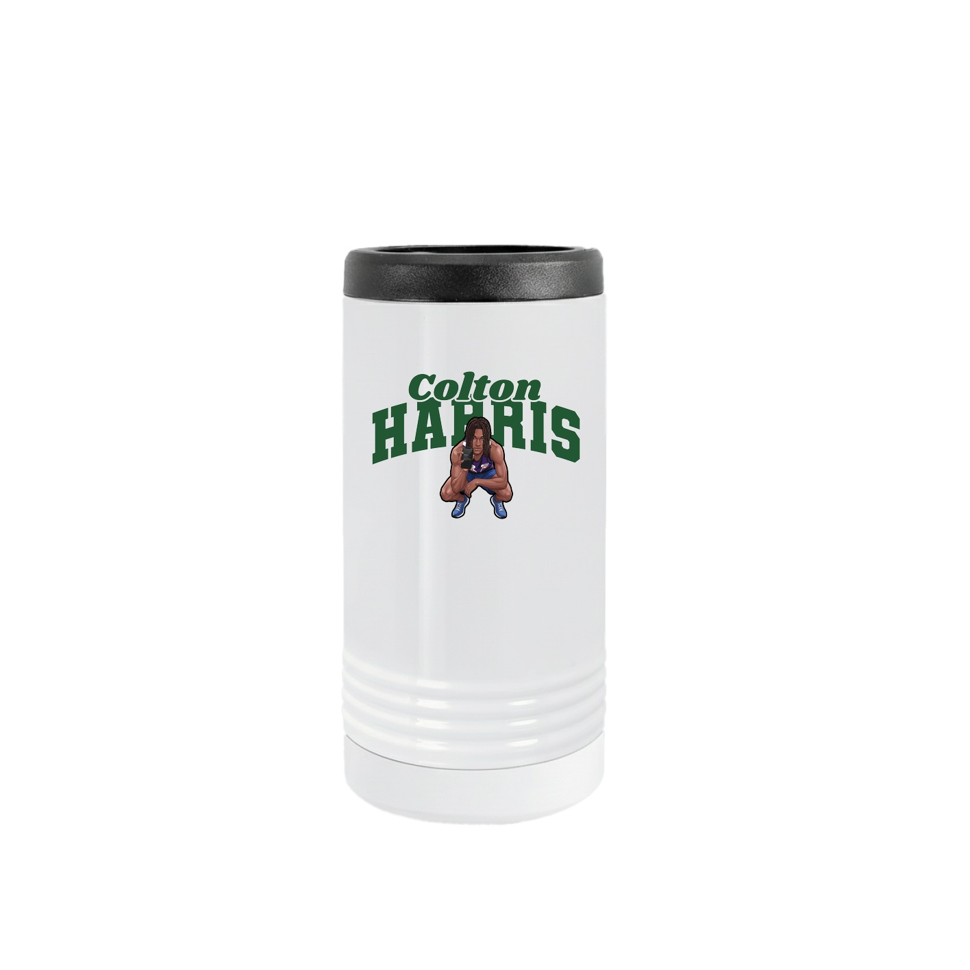 Slim Beverage Holder — Signature Arch in White
