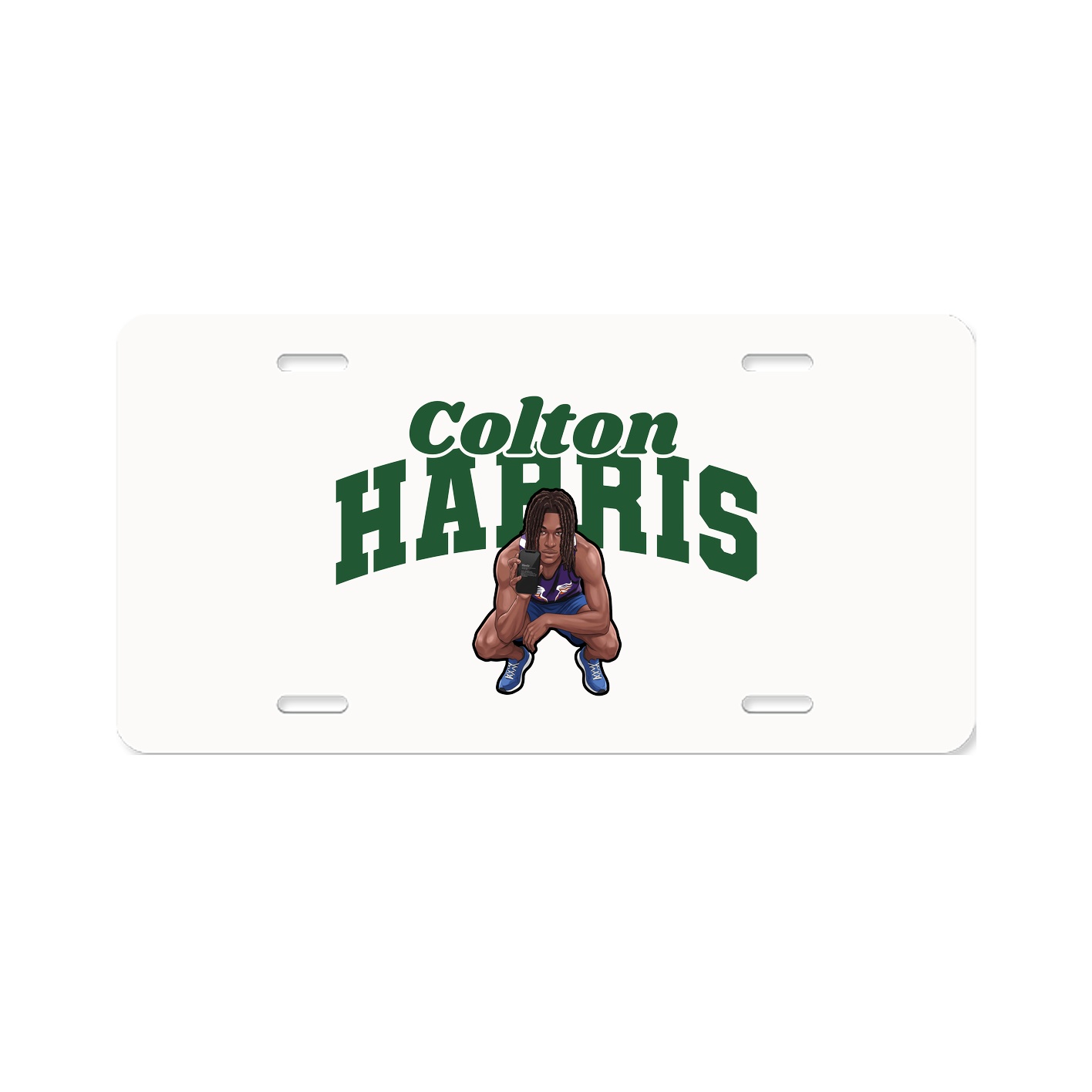 License Plate — Signature Arch in Classic