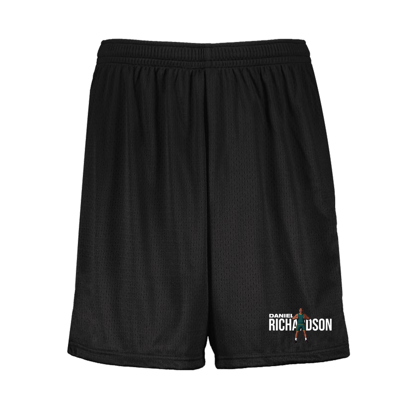 Shorts — Player Name in Black