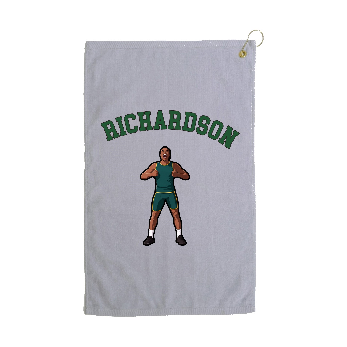 Golf Towel — Shirsey Arch in Grey