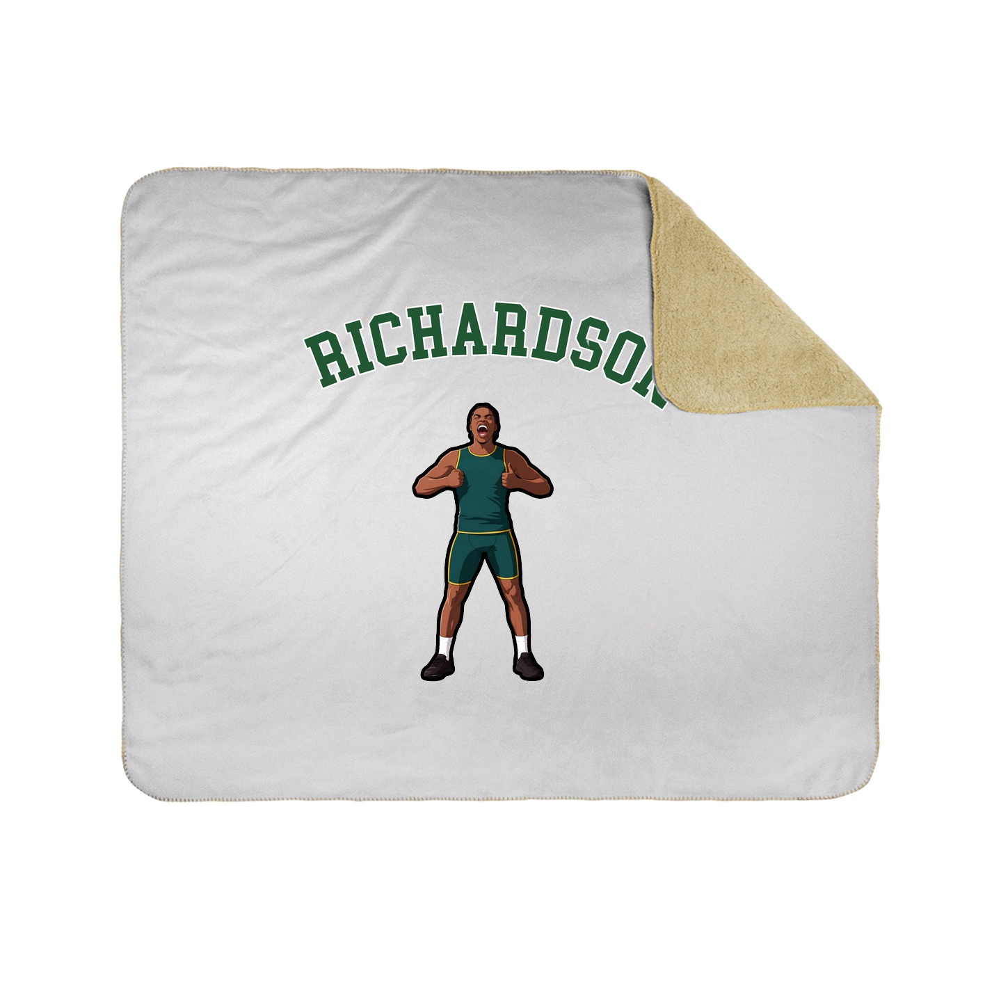 Throw Blanket — Shirsey Arch in White