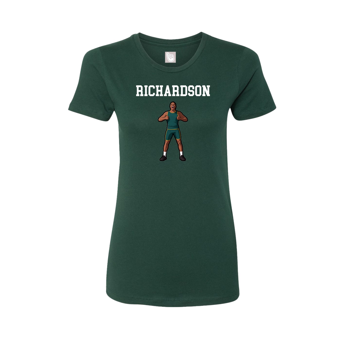 Fitted Women's Tee — Shirsey in Green
