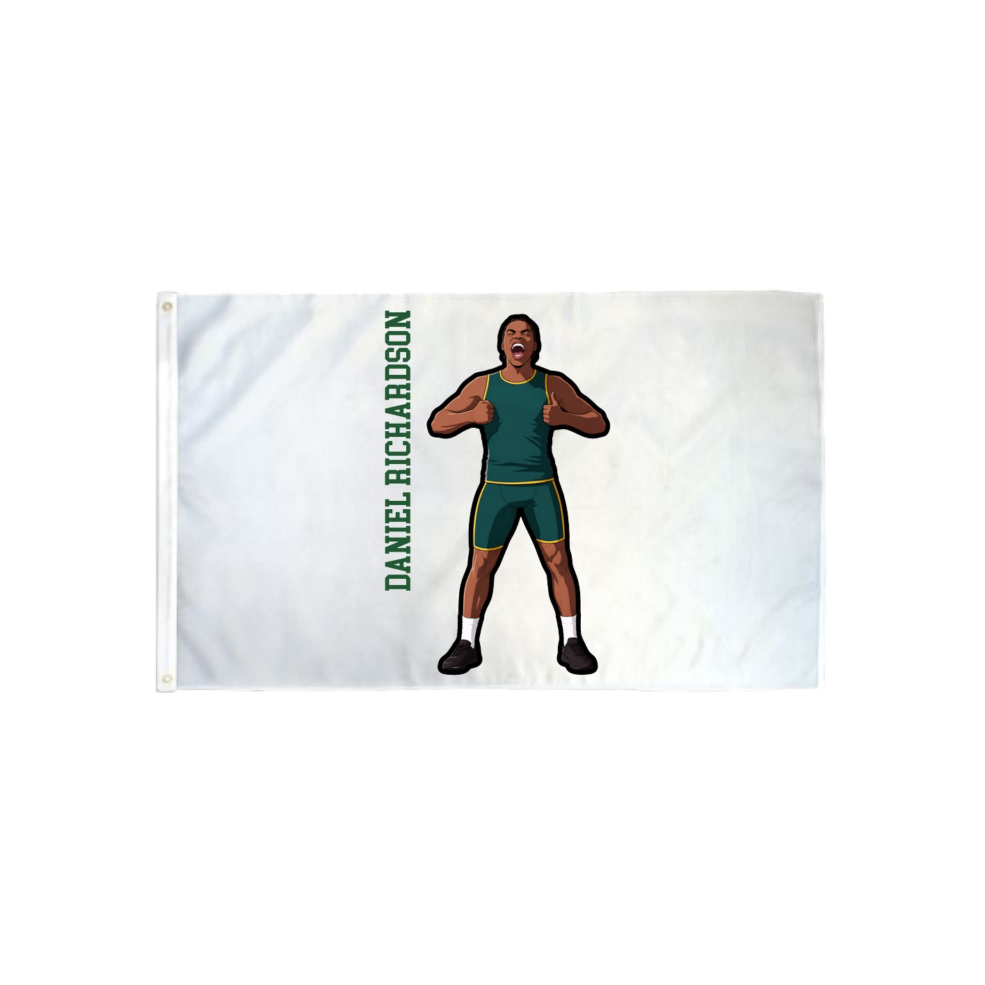 3x5 Flag — Name Vertical in Classic
