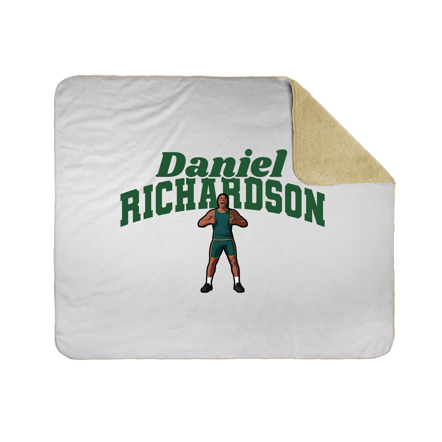 Throw Blanket — Signature Arch in White