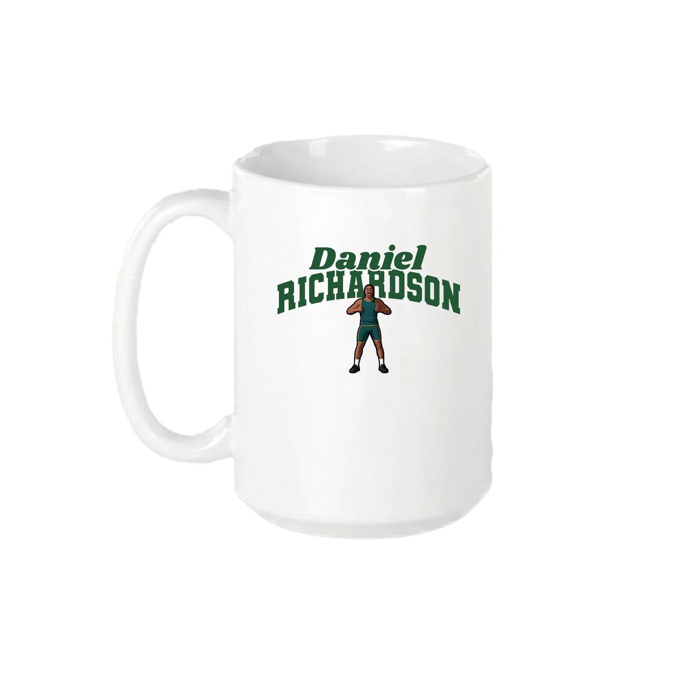 15oz Coffee Mug — Signature Arch in White