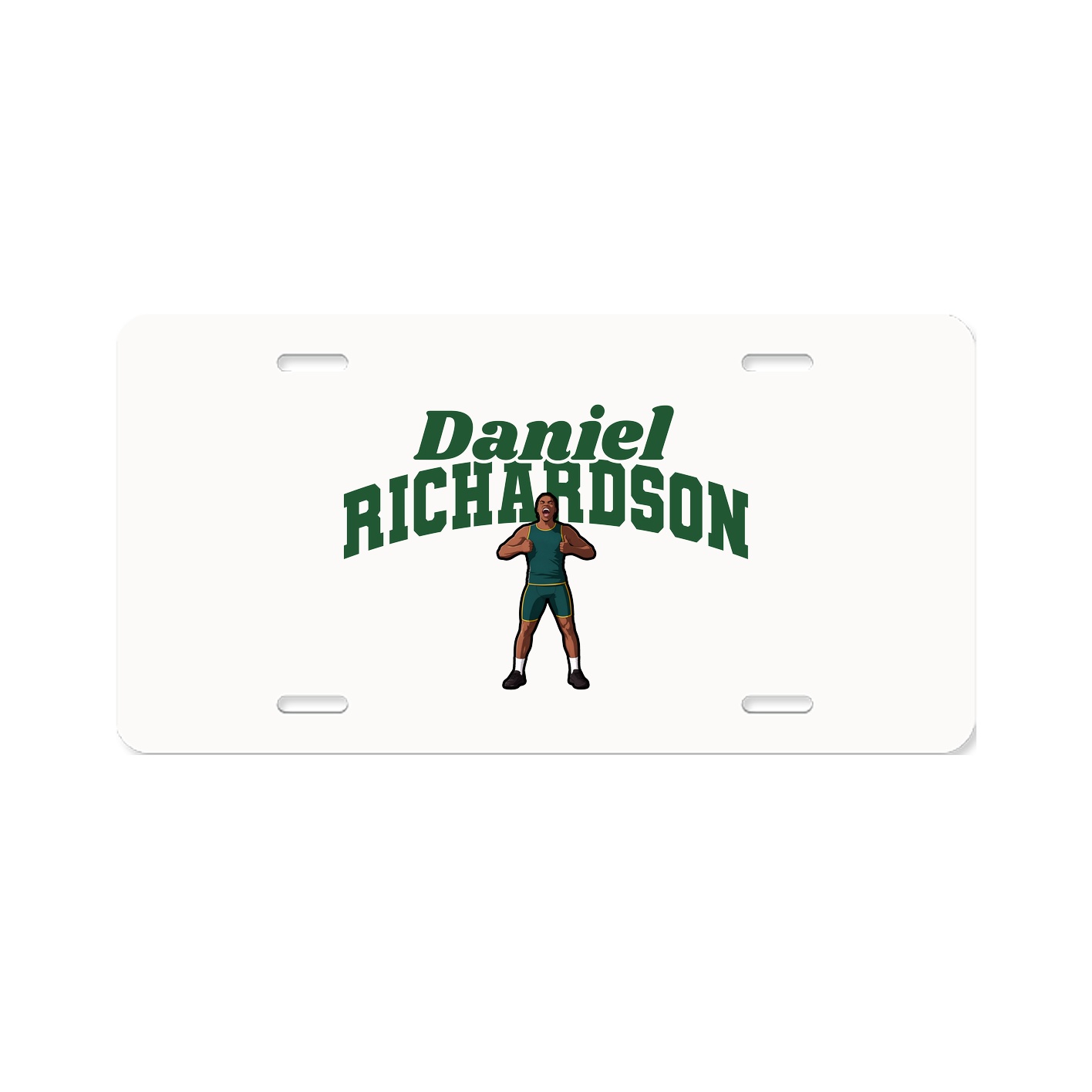 License Plate — Signature Arch in Classic