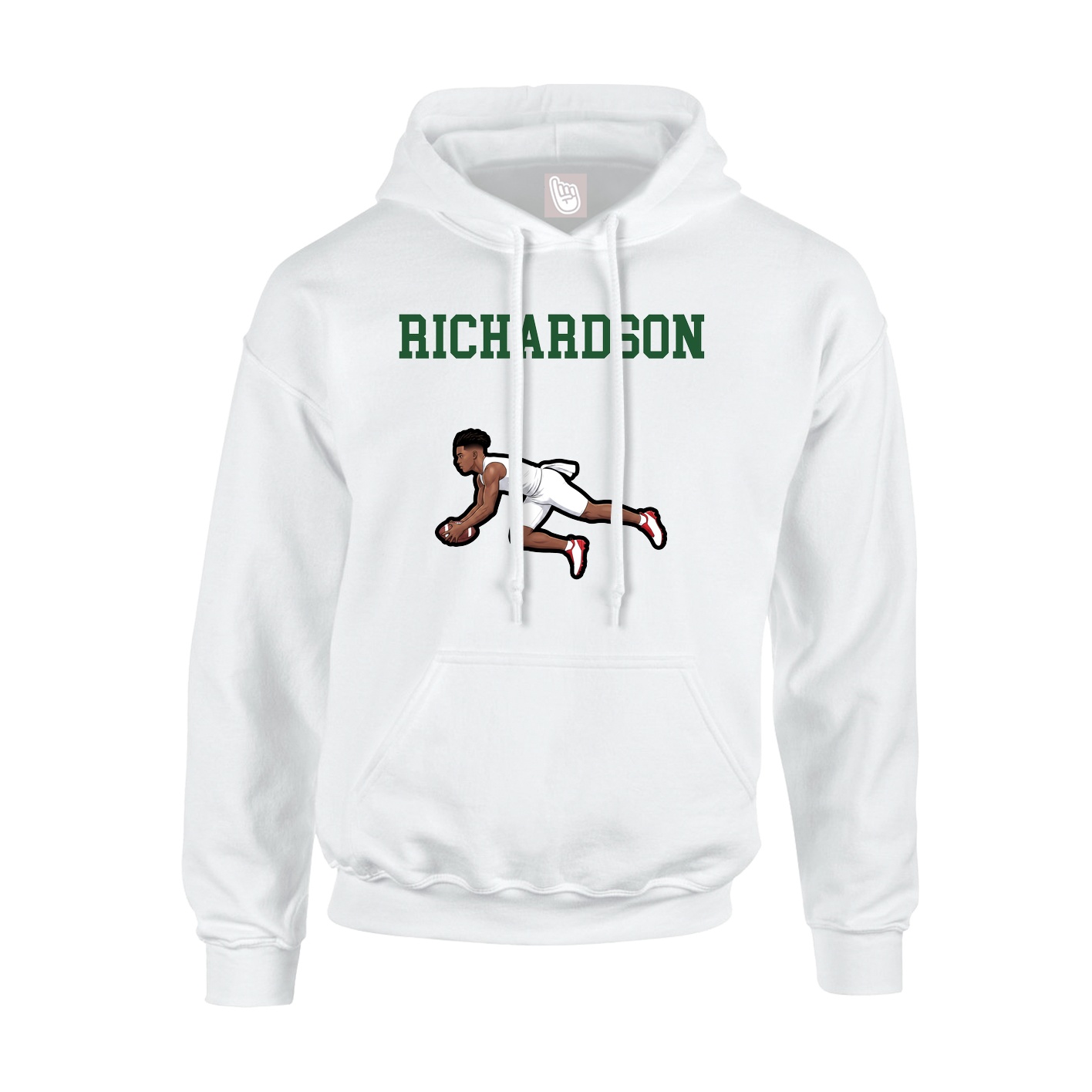 Youth Hoodie — Shirsey in White