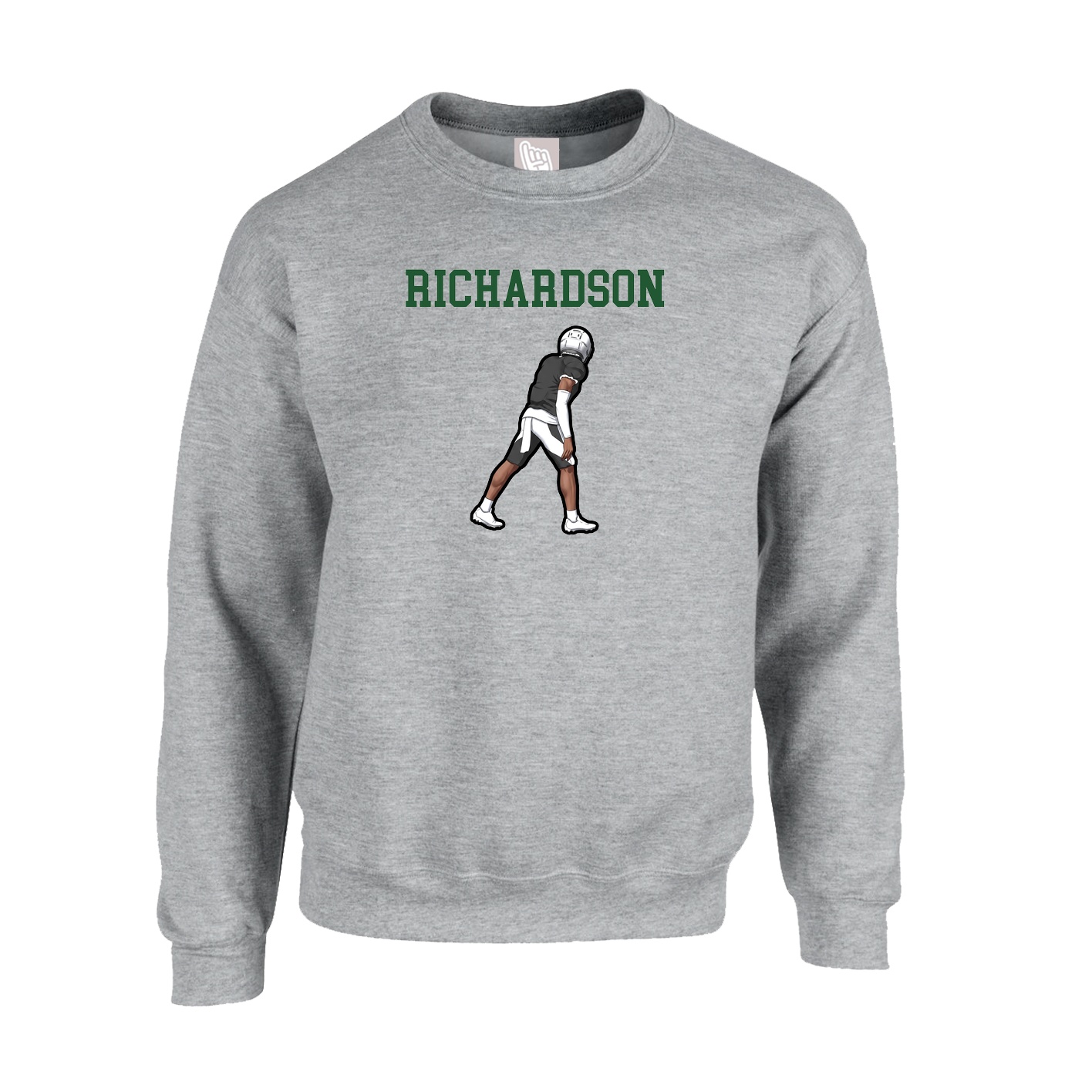Fleece Crew — Shirsey in Grey