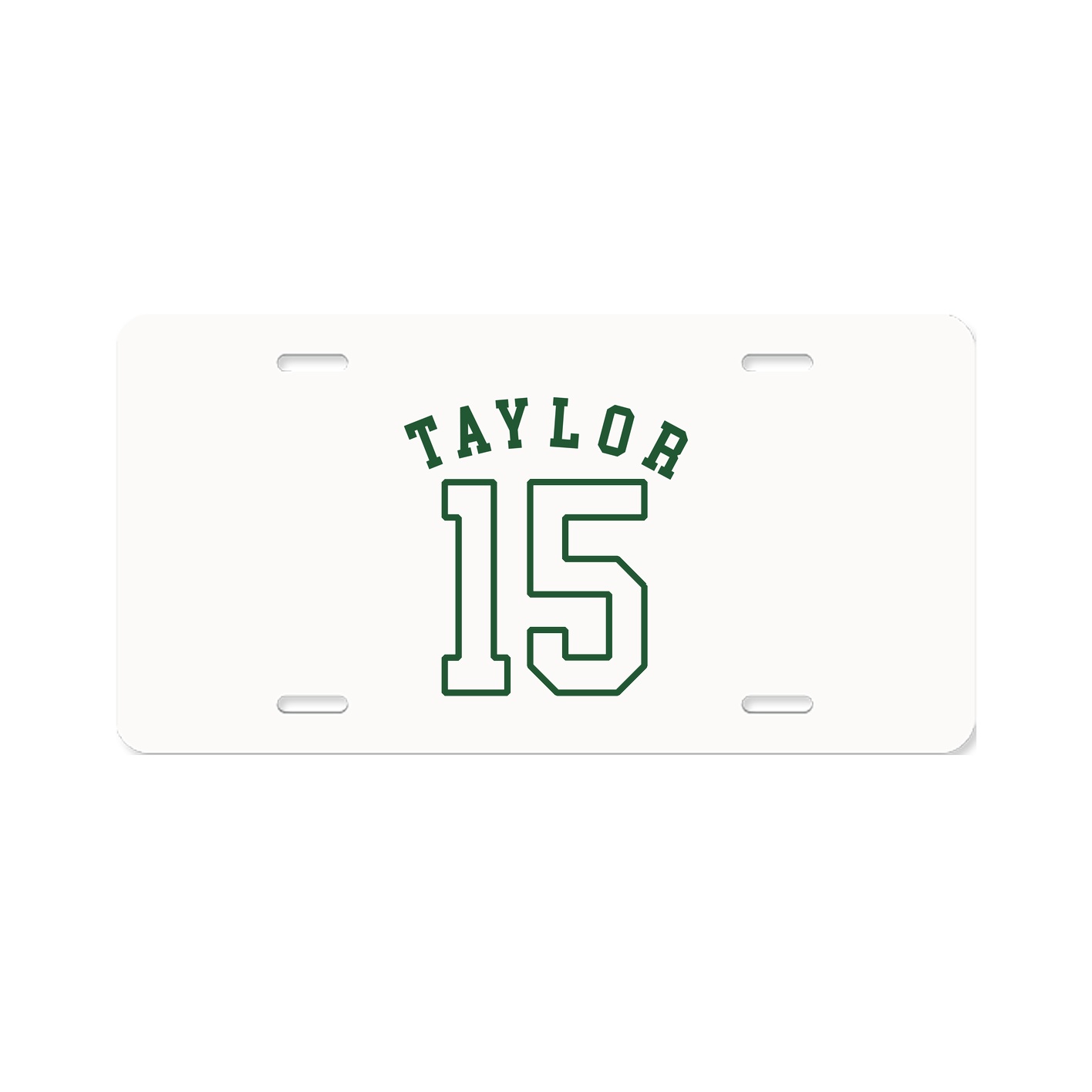 License Plate — Shirsey Arch in Classic