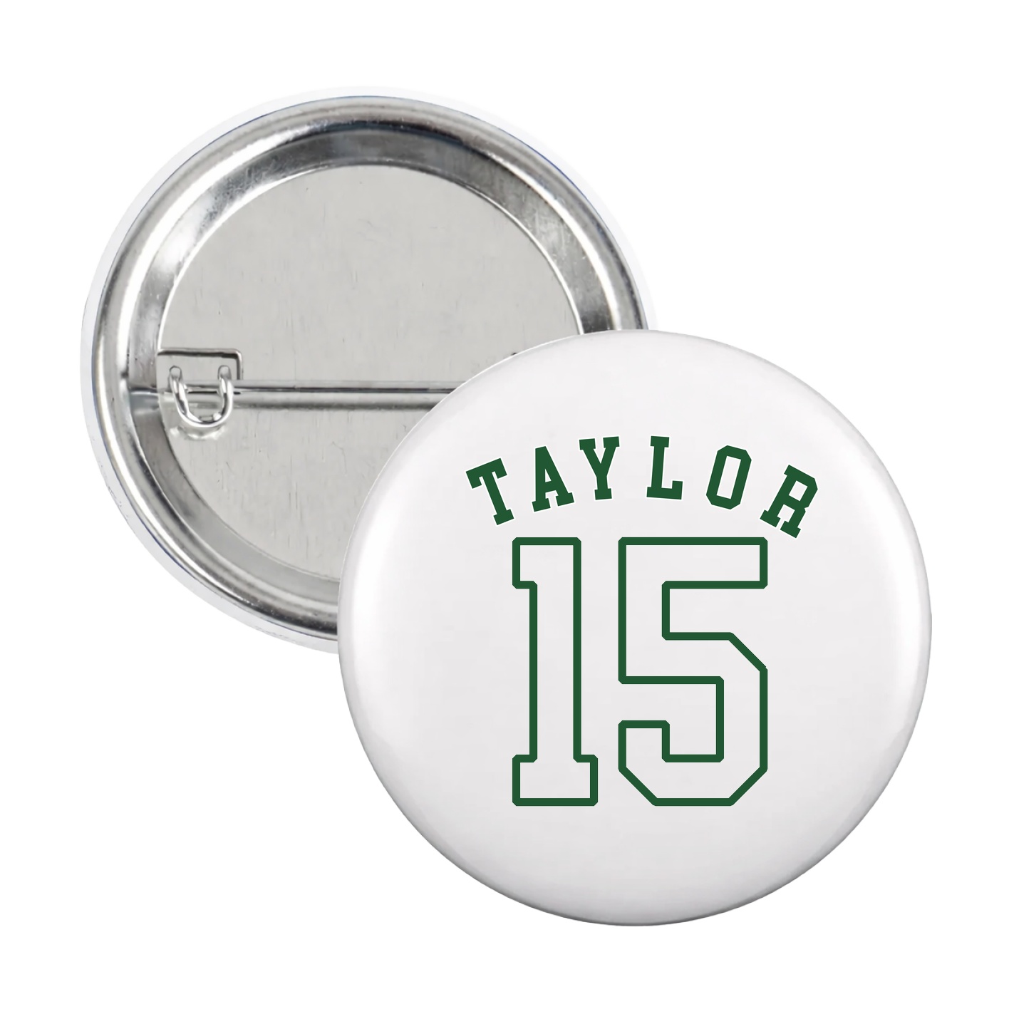 Game Day Button — Shirsey Arch in White