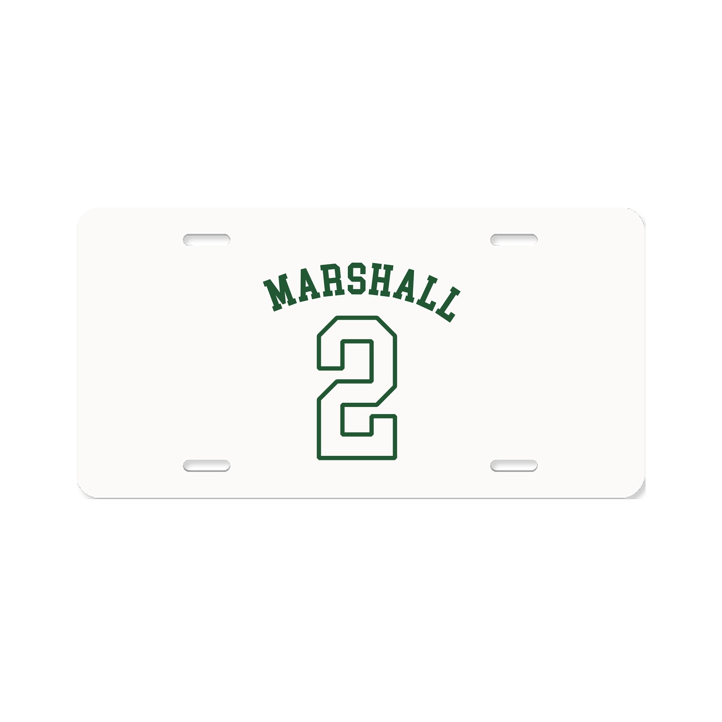 License Plate — Shirsey Arch in Classic