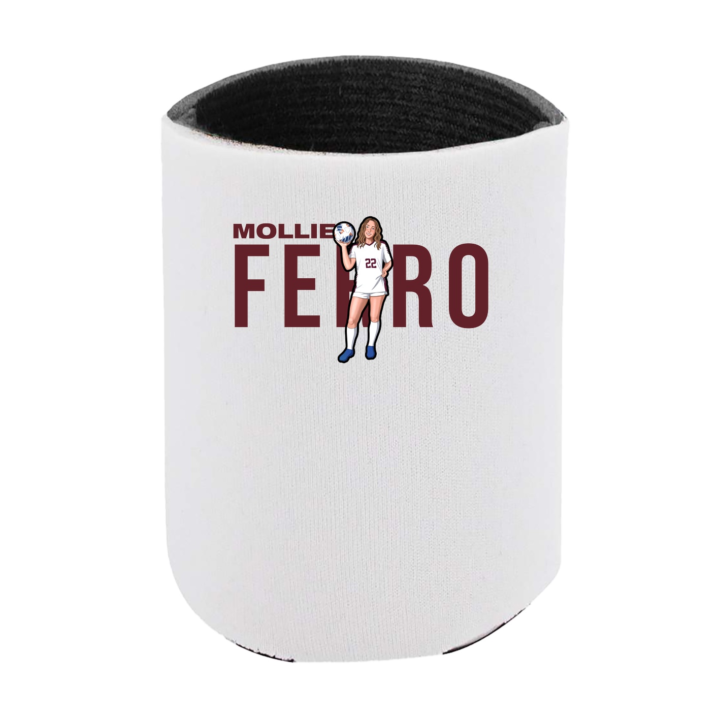 Can Holder — Player Name in White