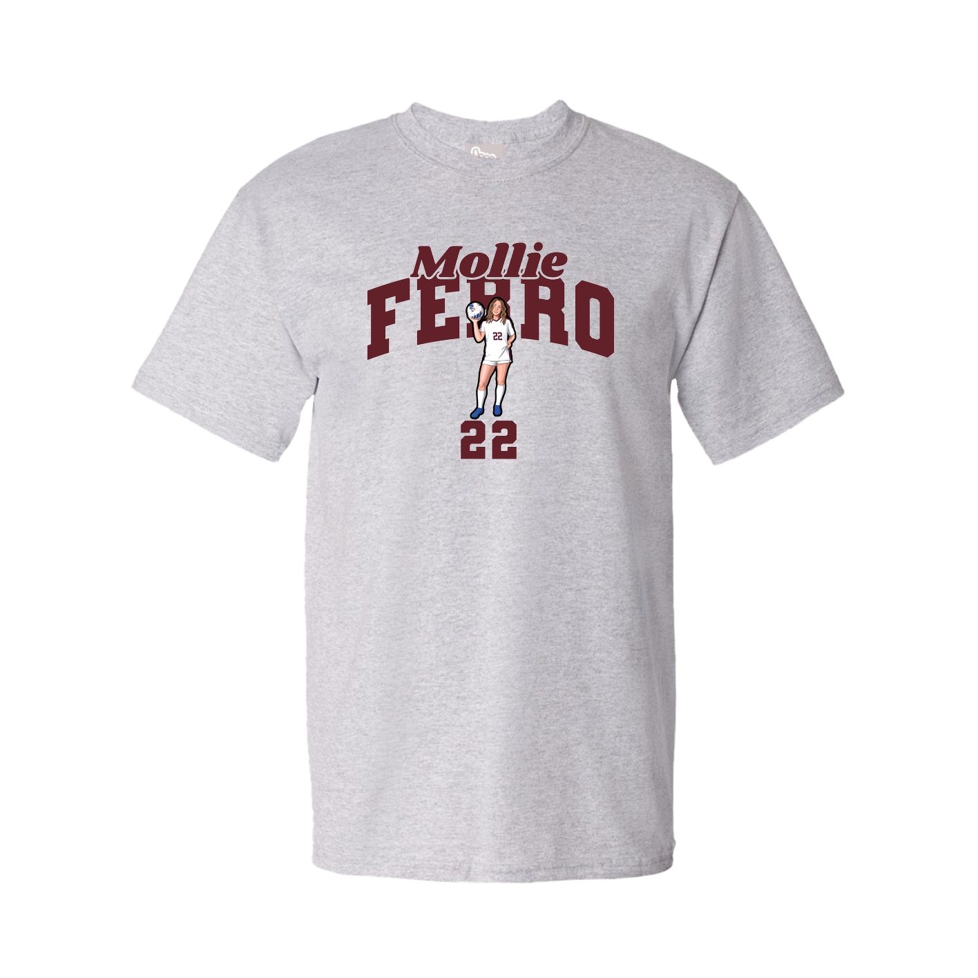 Tee — Signature Arch in Grey