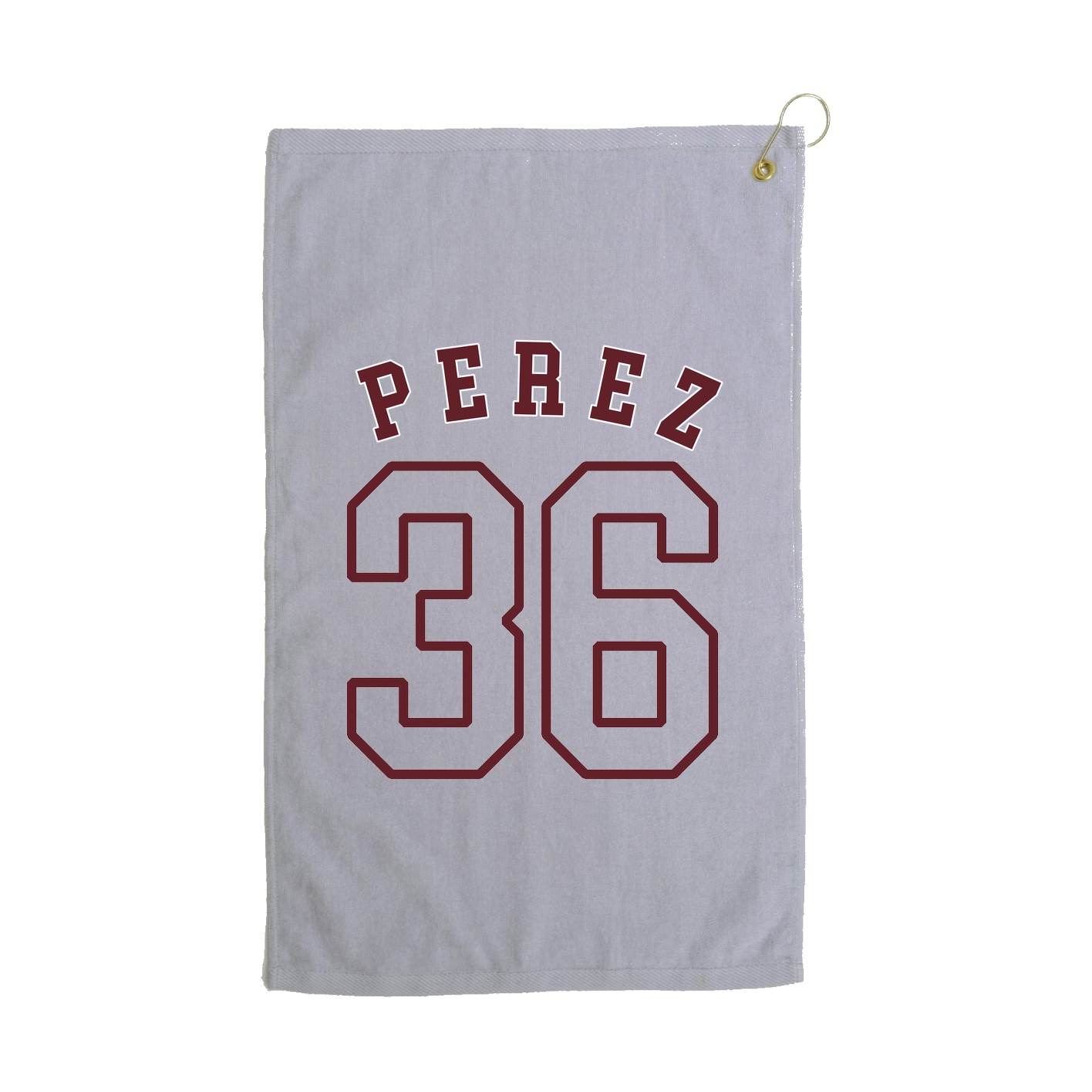 Golf Towel — Shirsey Arch in Grey