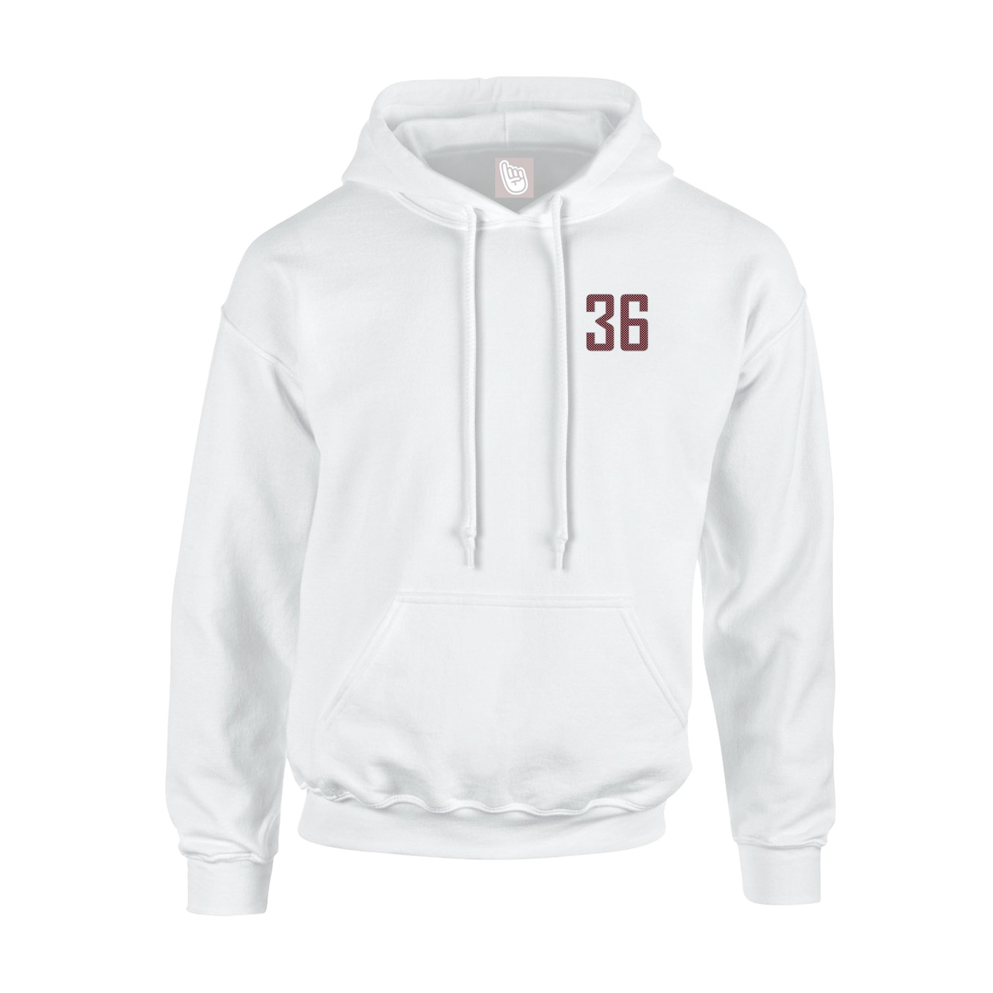 Hoodie — Front Shirsy in White