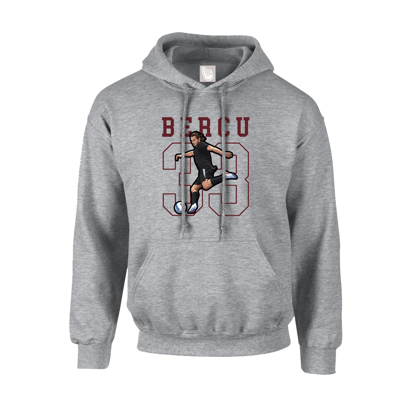 Hoodie — Shirsey in Grey