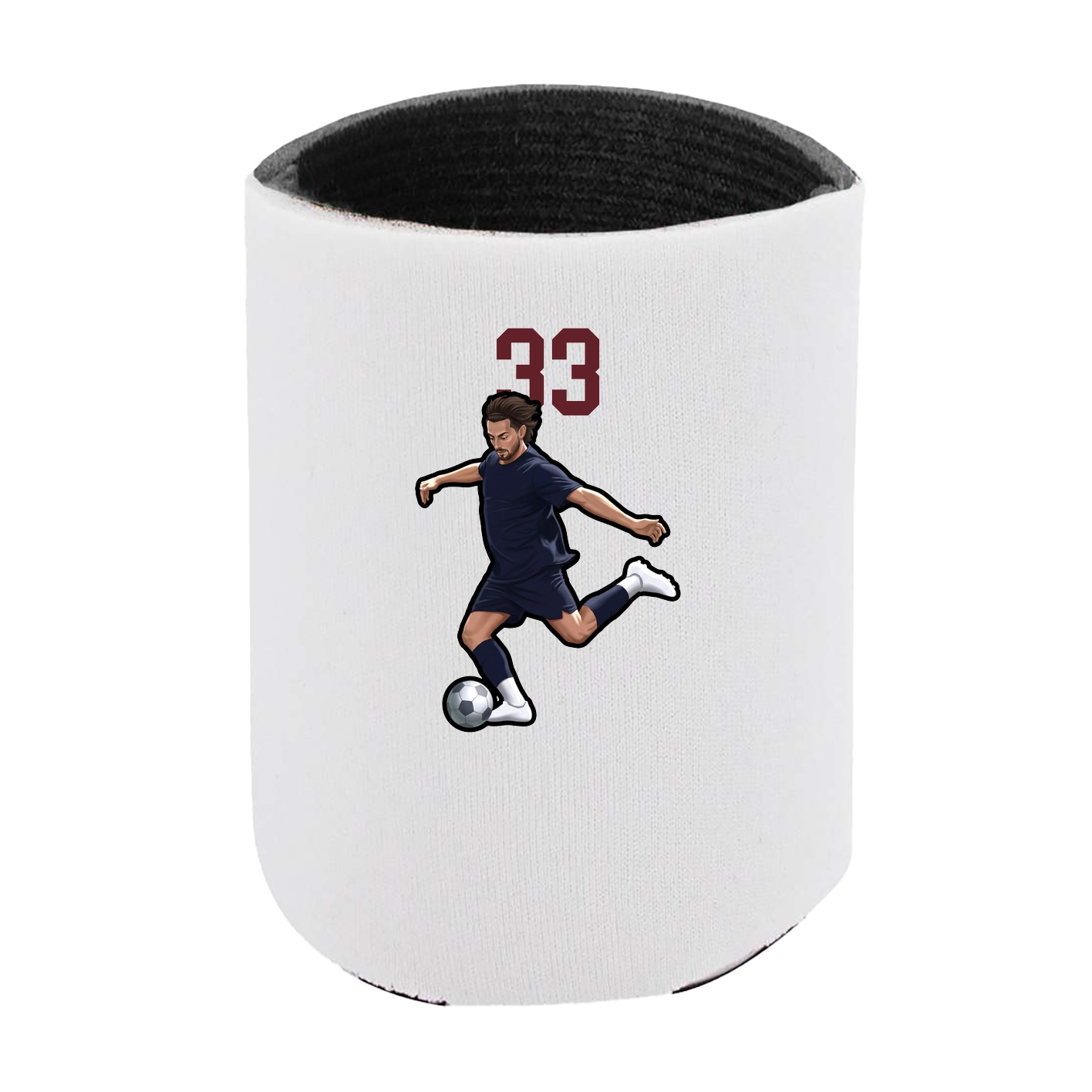Can Holder — Number Top in White