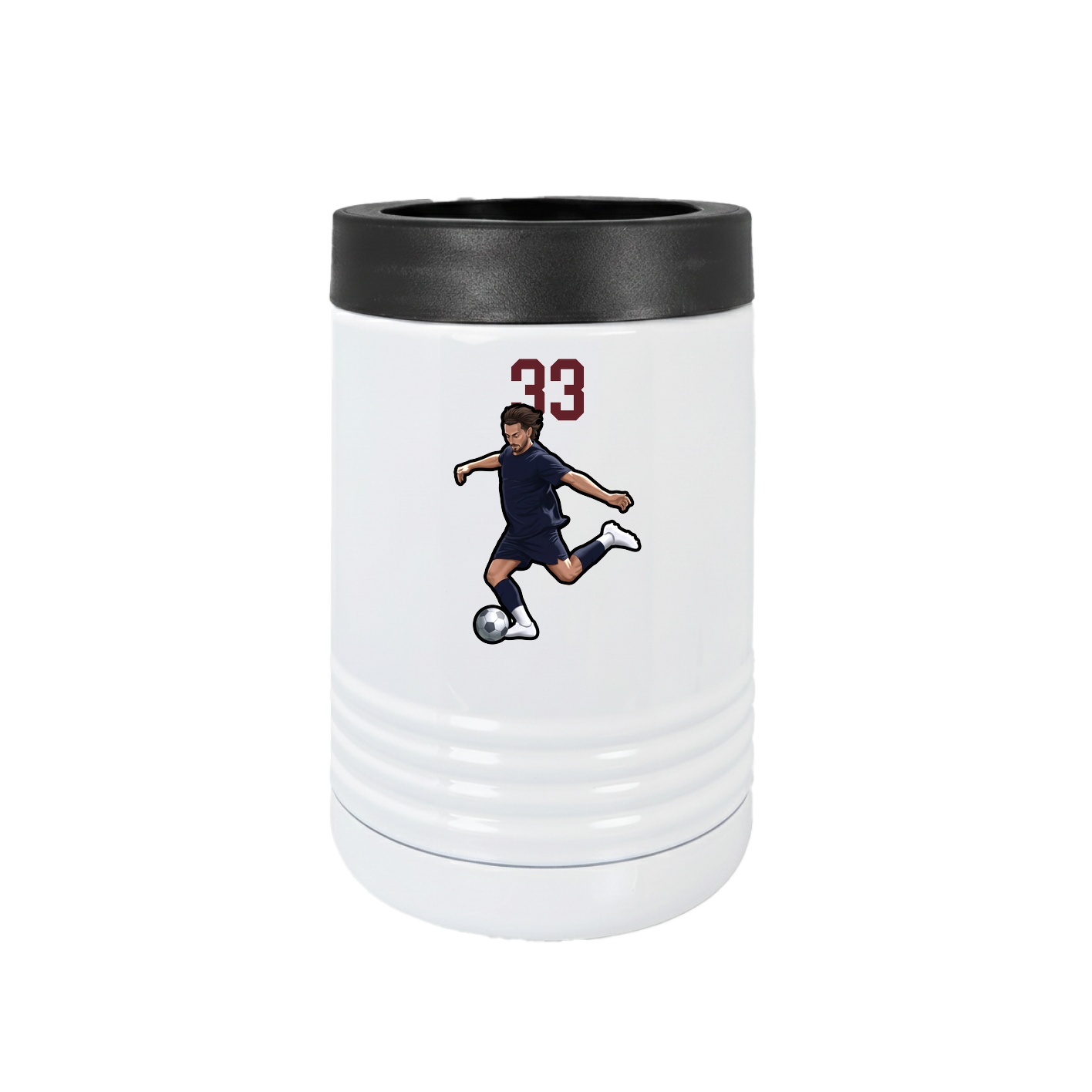 Beverage Holder — Number Top in White