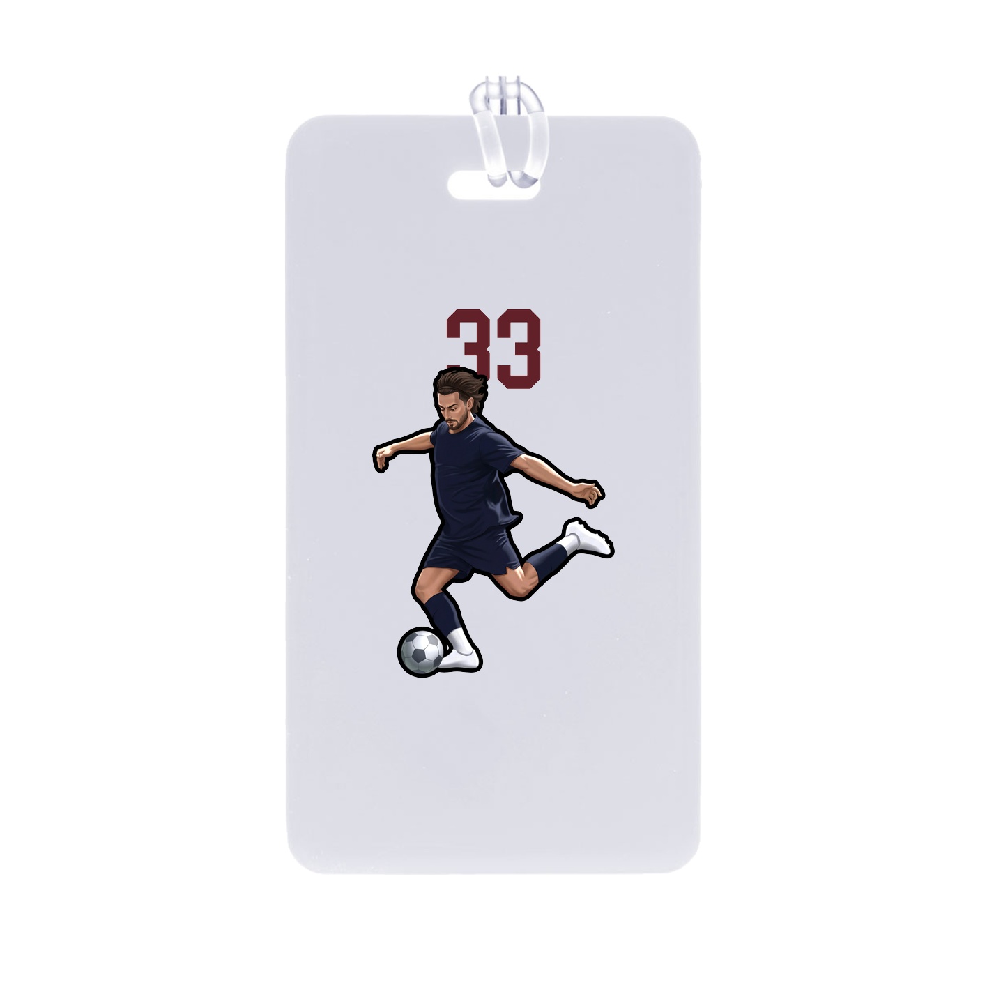 Bag Tag — Number Top in Classic