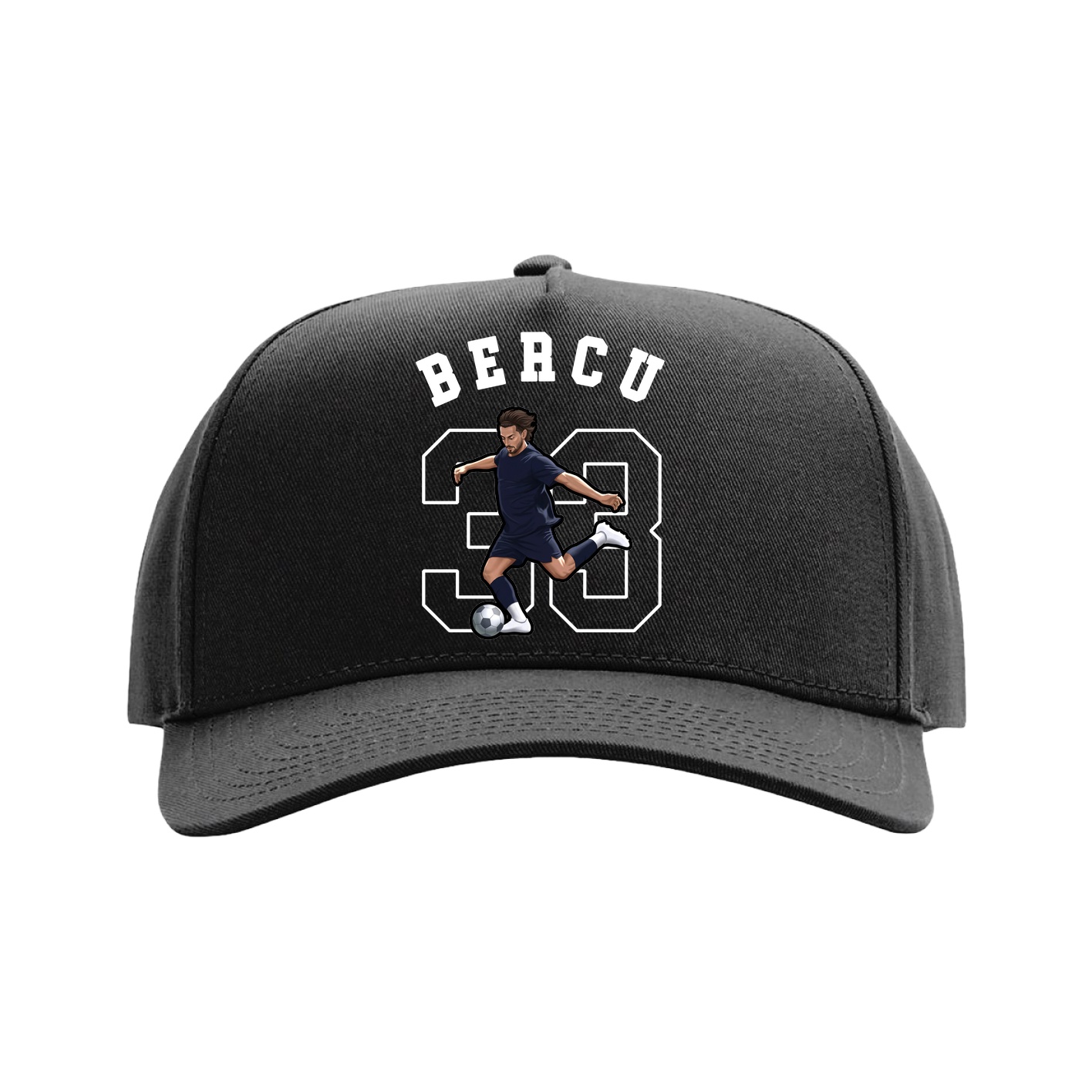 Full Fabric Five-Panel Champ Cap