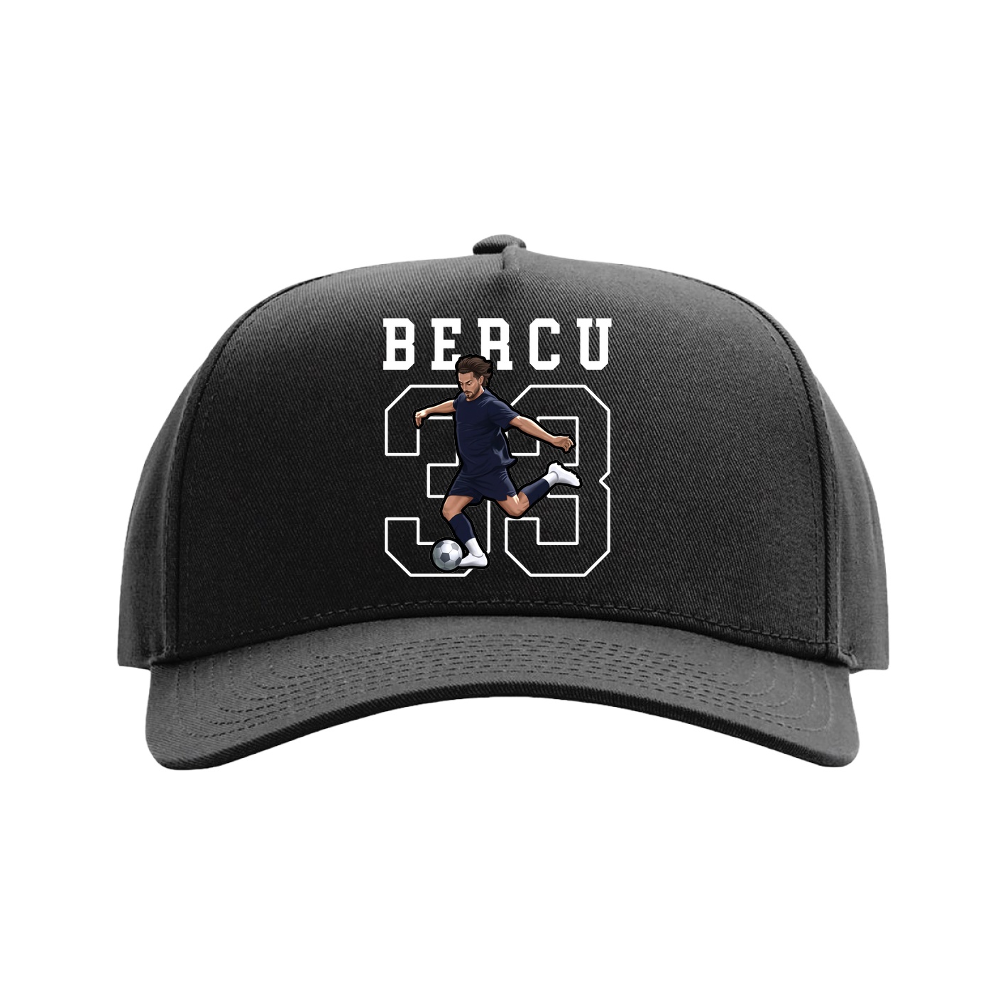 Full Fabric Five-Panel Champ Cap