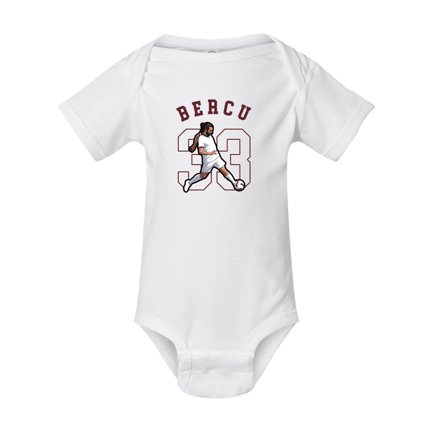 Baby Onesie — Shirsey Arch in White