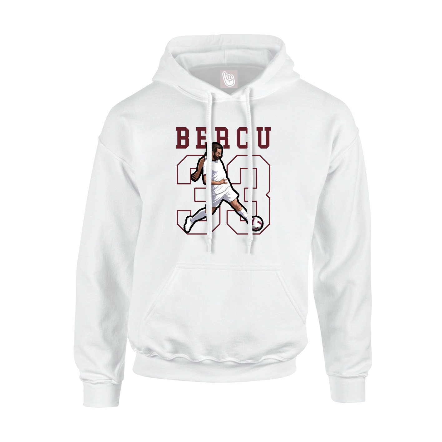 Hoodie — Shirsey in White