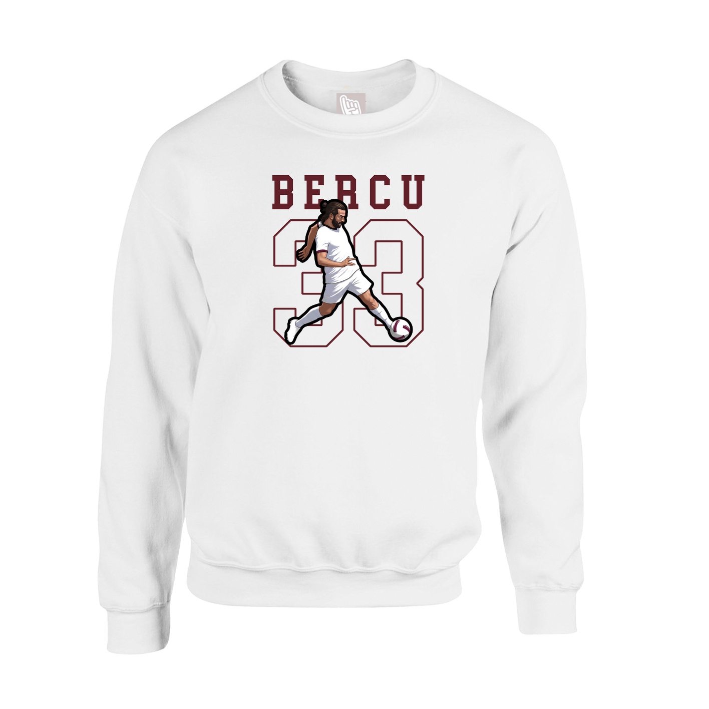 Fleece Crew — Shirsey in White