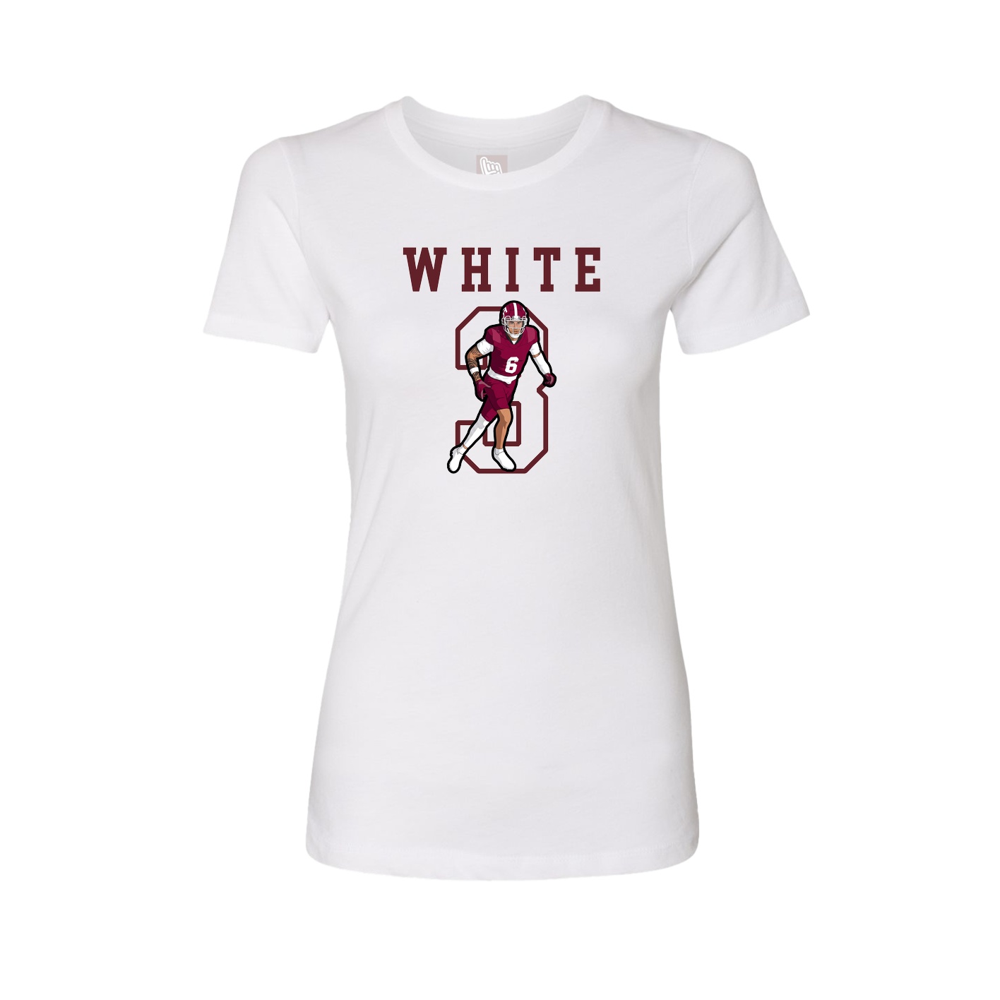 Fitted Women's Tee — Shirsey in White