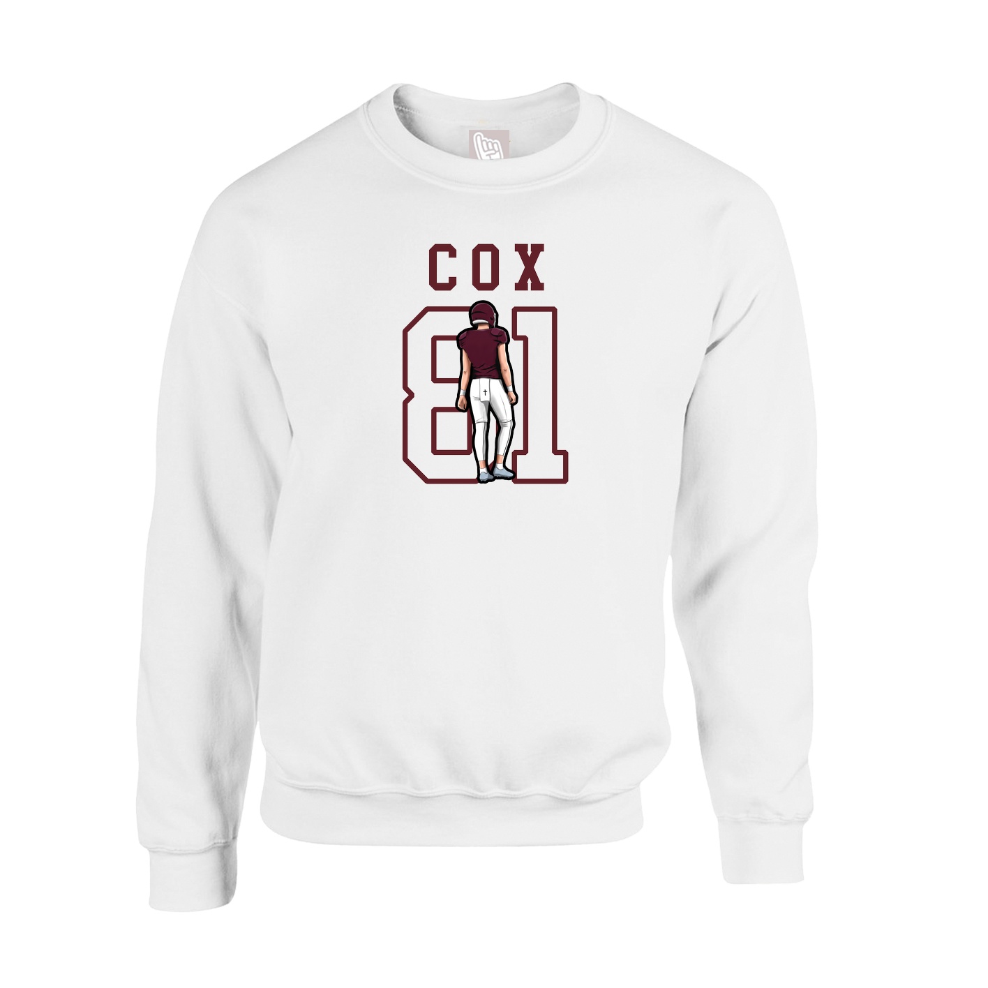 Fleece Crew — Shirsey in White