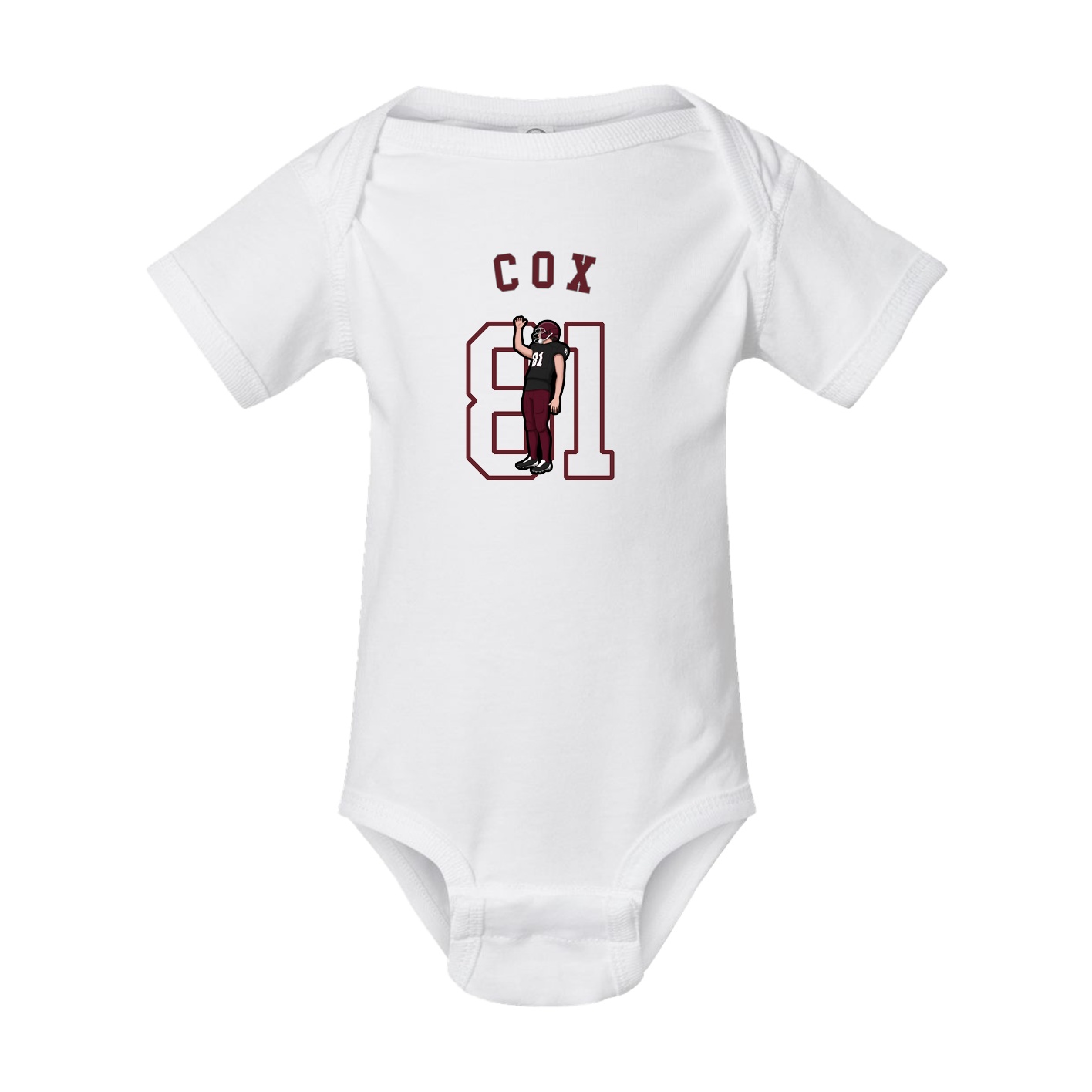 Baby Onesie — Shirsey Arch in White