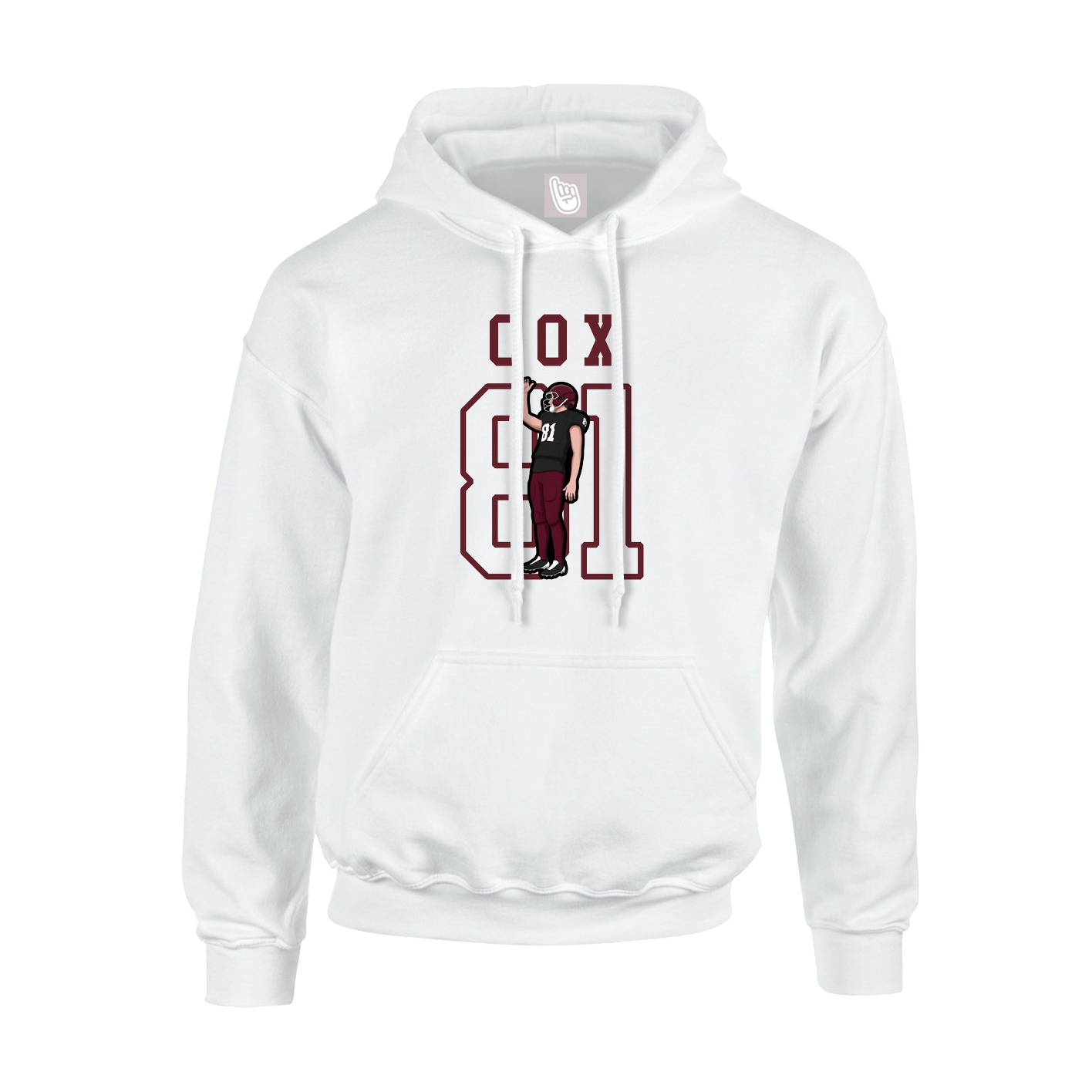 Youth Hoodie — Shirsey in White