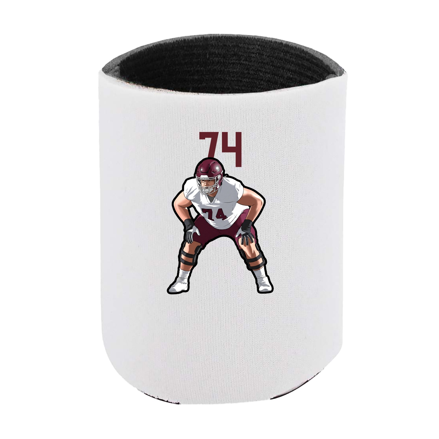 Can Holder — Number Top in White