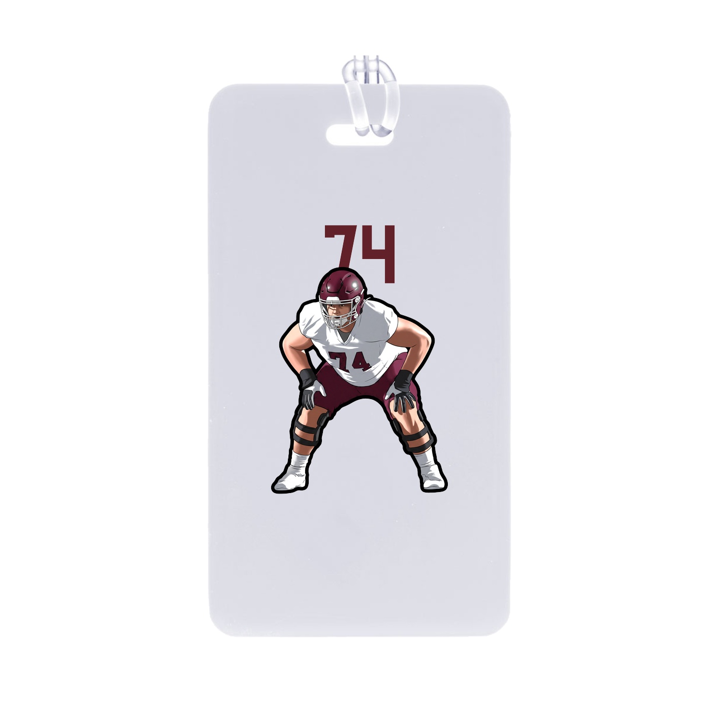 Bag Tag — Number Top in Classic