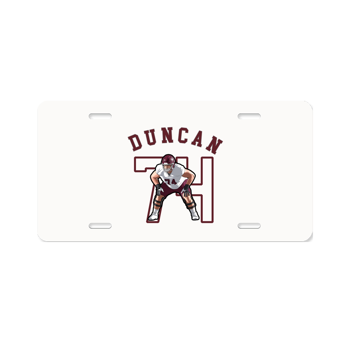 License Plate — Shirsey Arch in Classic
