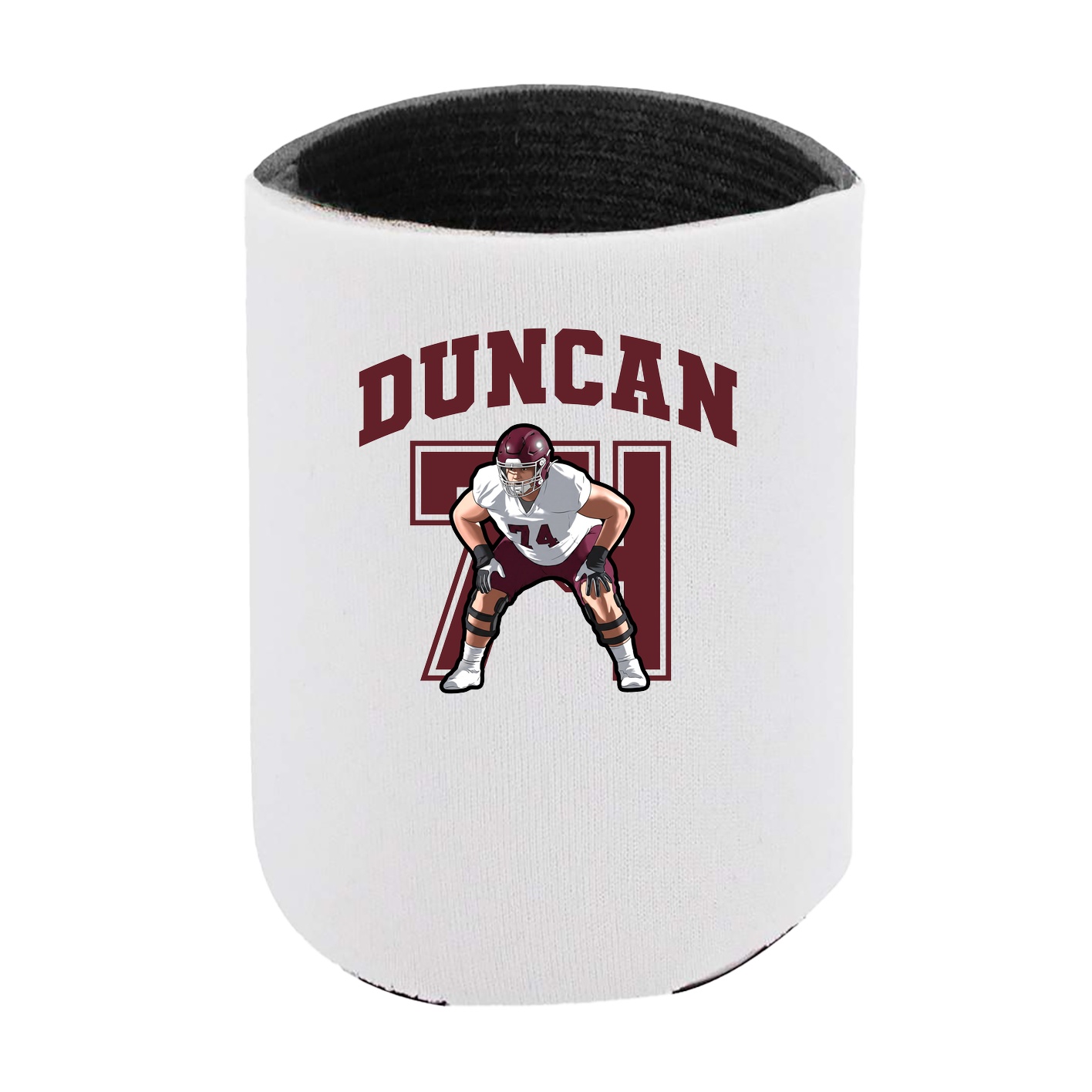 Can Holder — Number in White