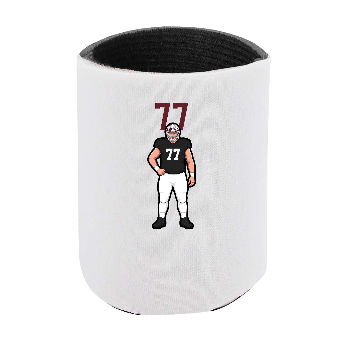 Can Holder — Number Top in White