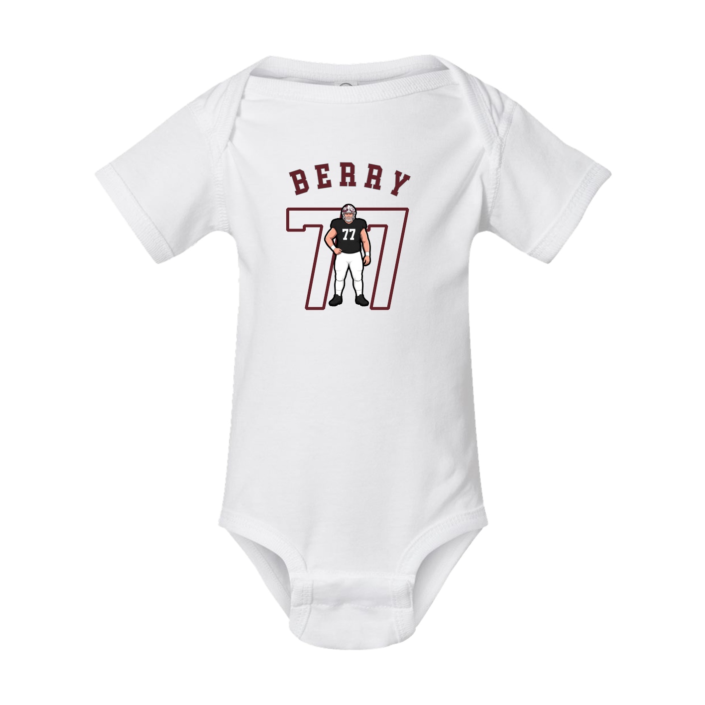 Baby Onesie — Shirsey Arch in White