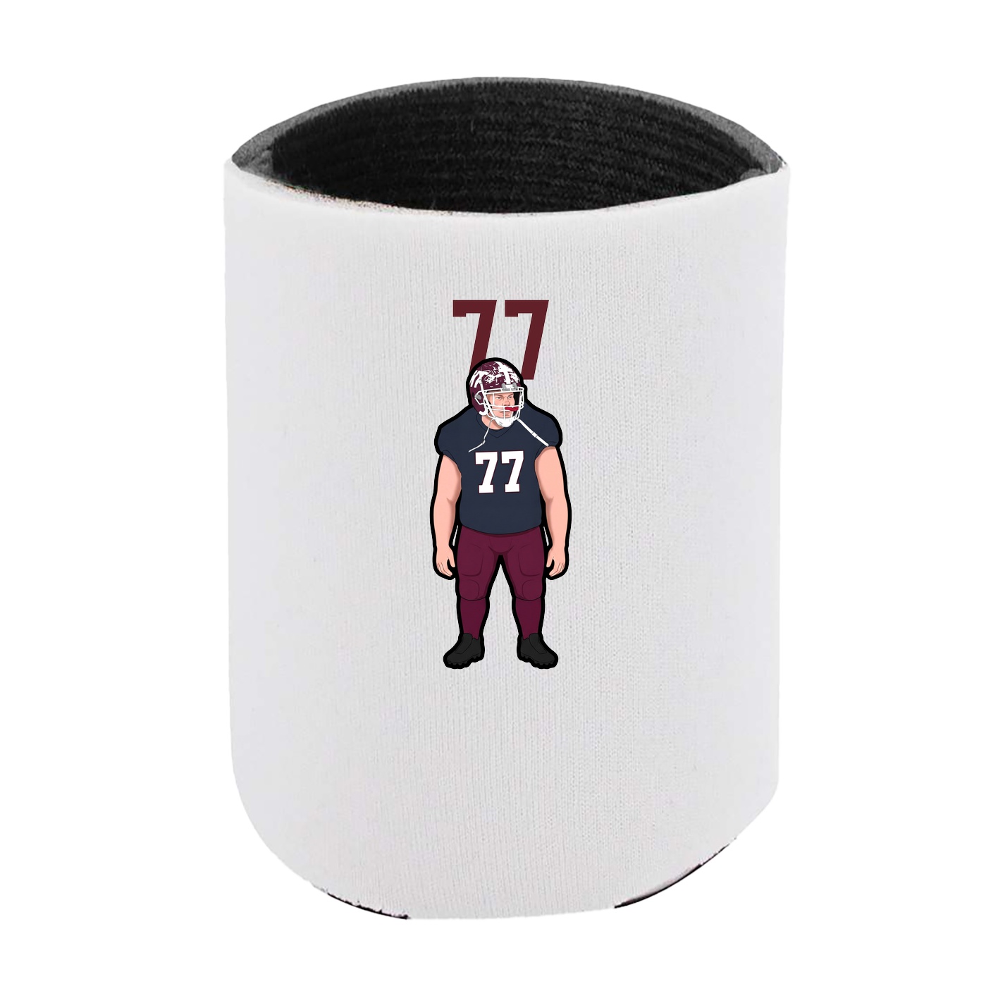Can Holder — Number Top in White