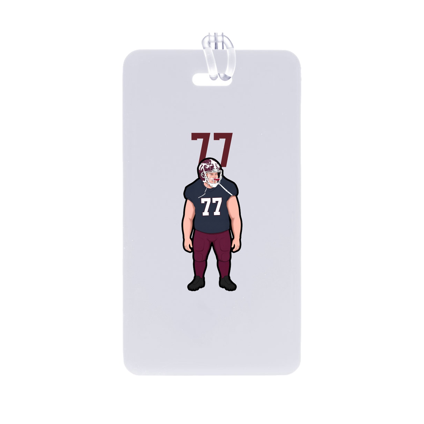 Bag Tag — Number Top in Classic
