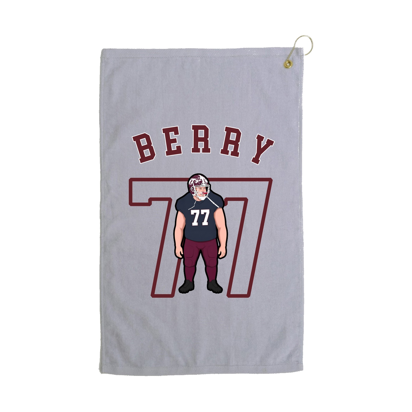Golf Towel — Shirsey Arch in Grey